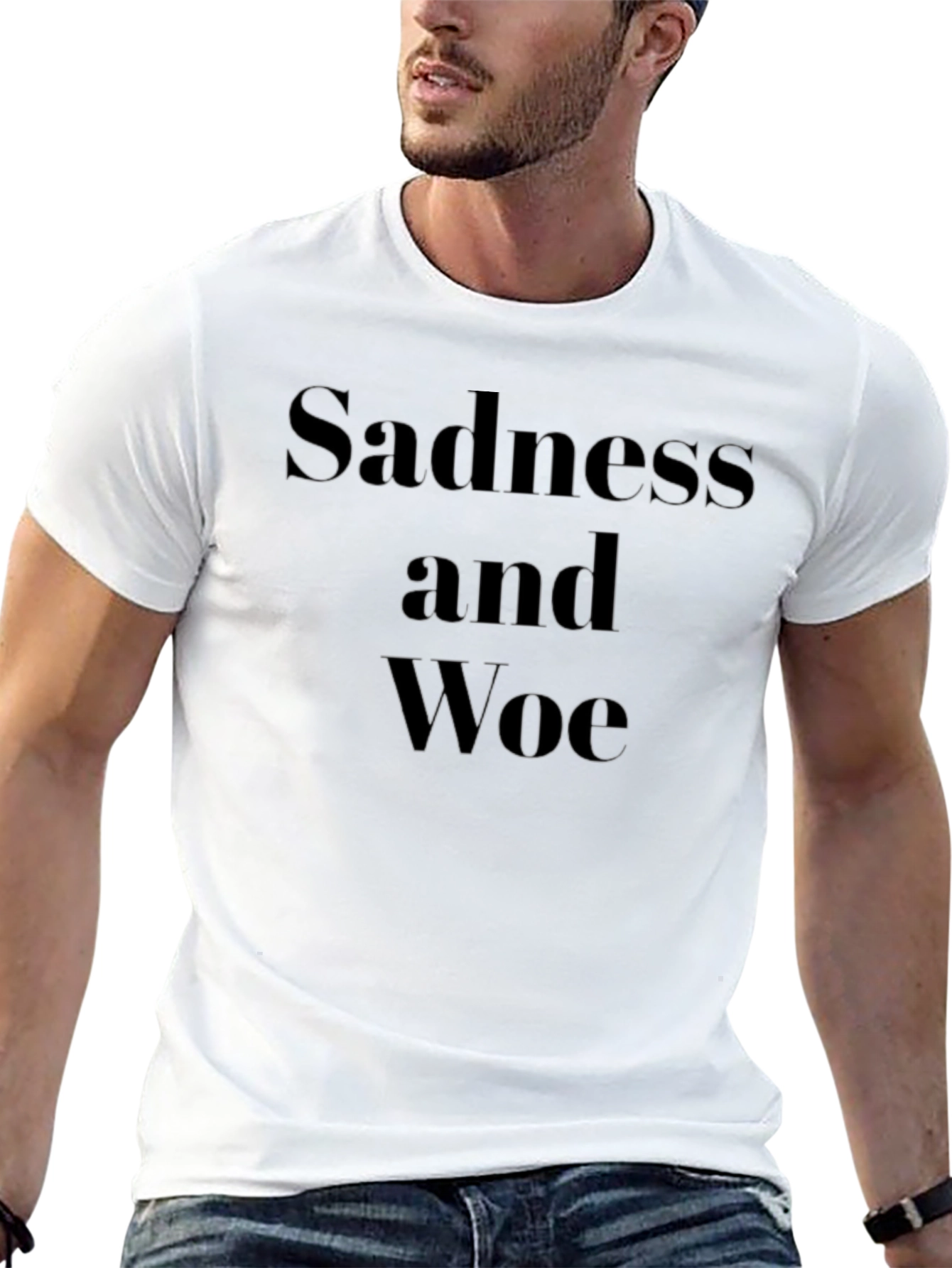 Sadness and Woe Black T-Shirt