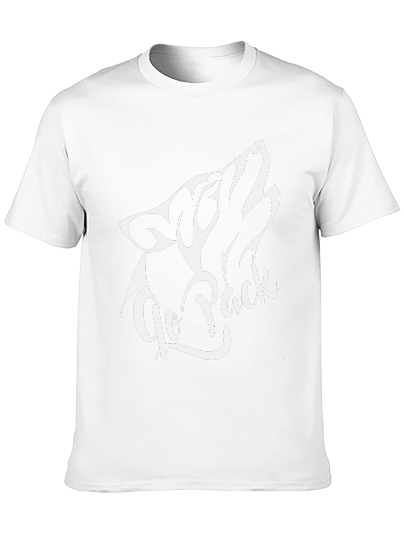 Go Pack Wolf Graphic T-Shirt
