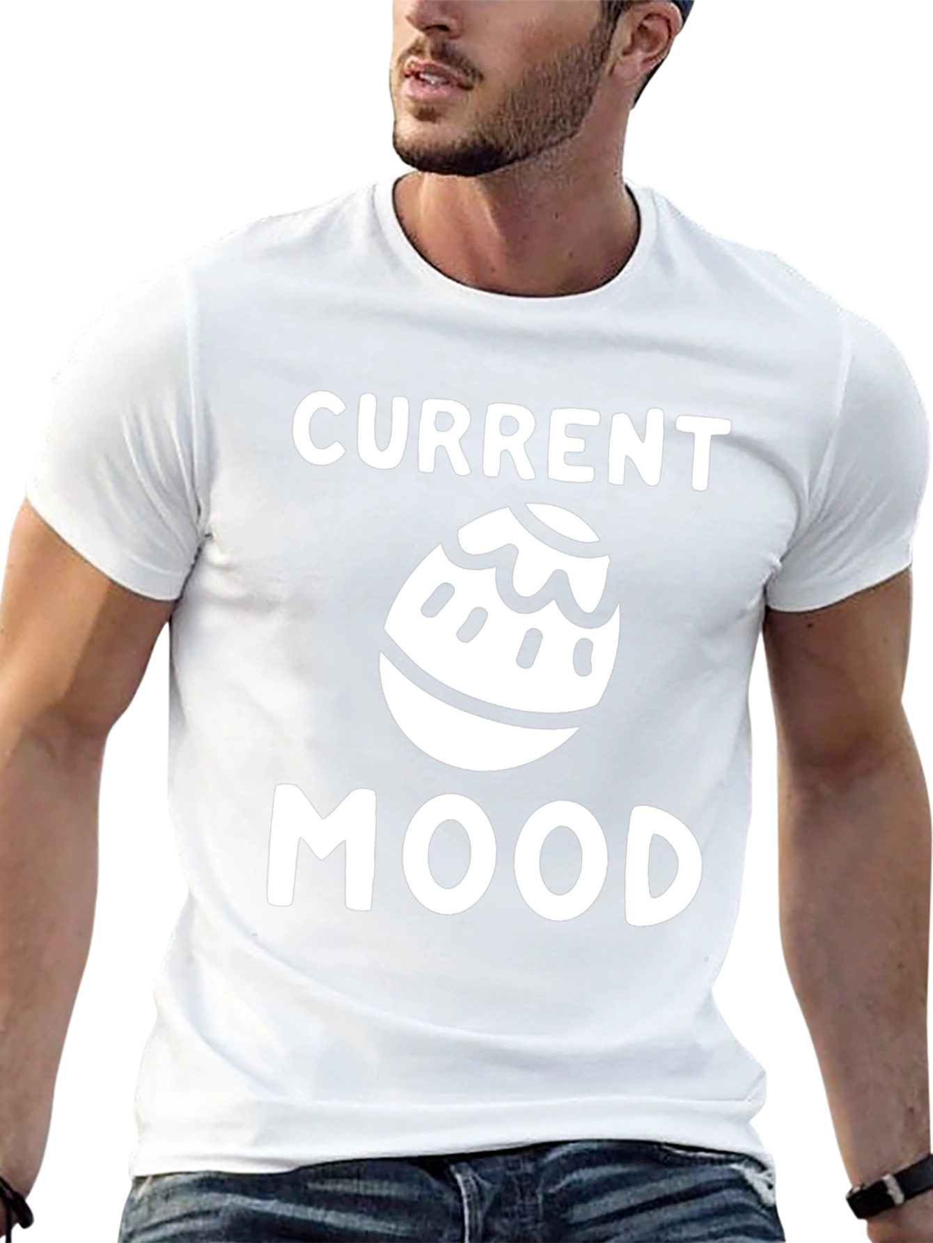 Current Egg Mood Graphic T-Shirt