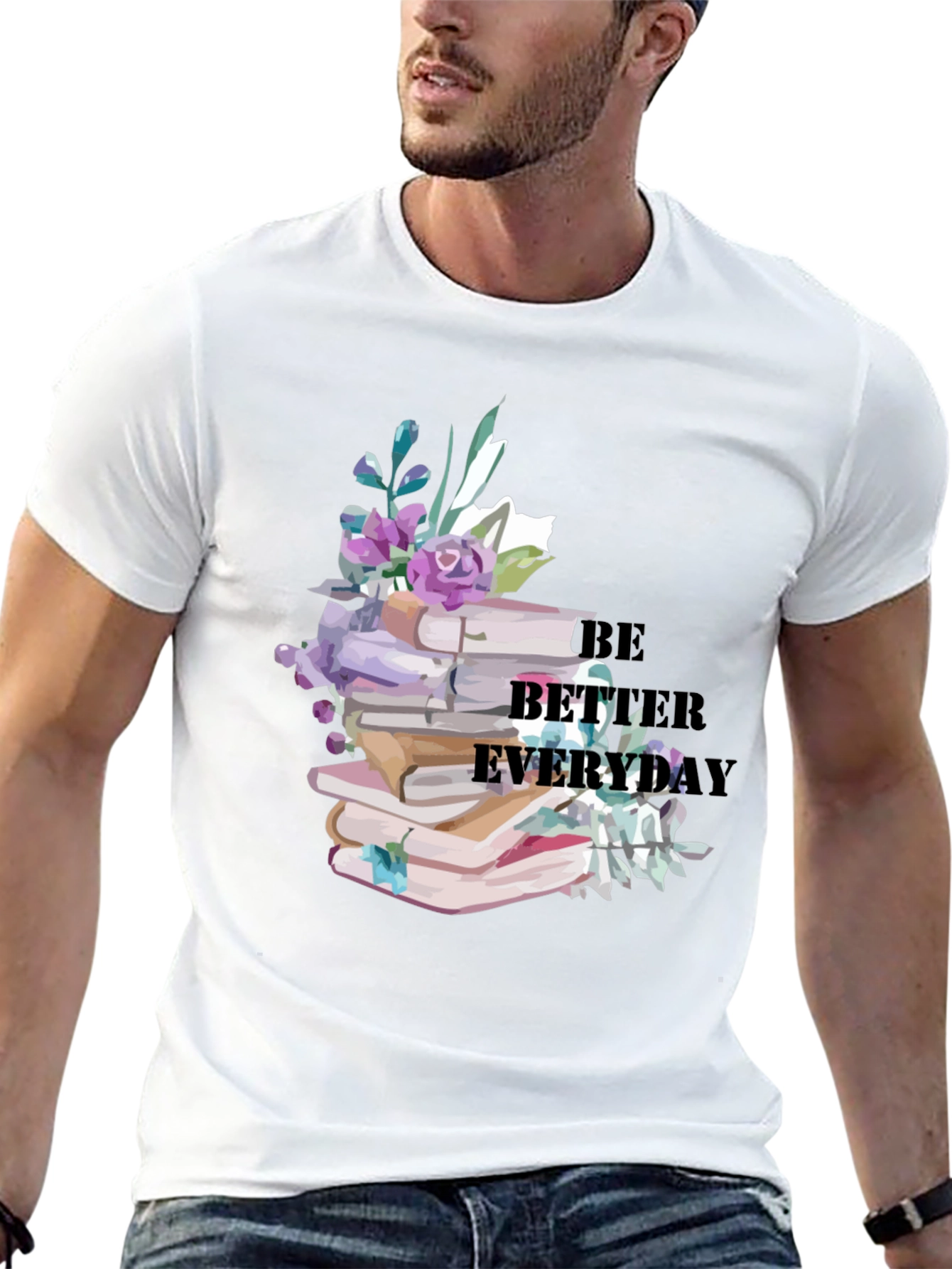 Be Better Everyday Book Lover Graphic Tee