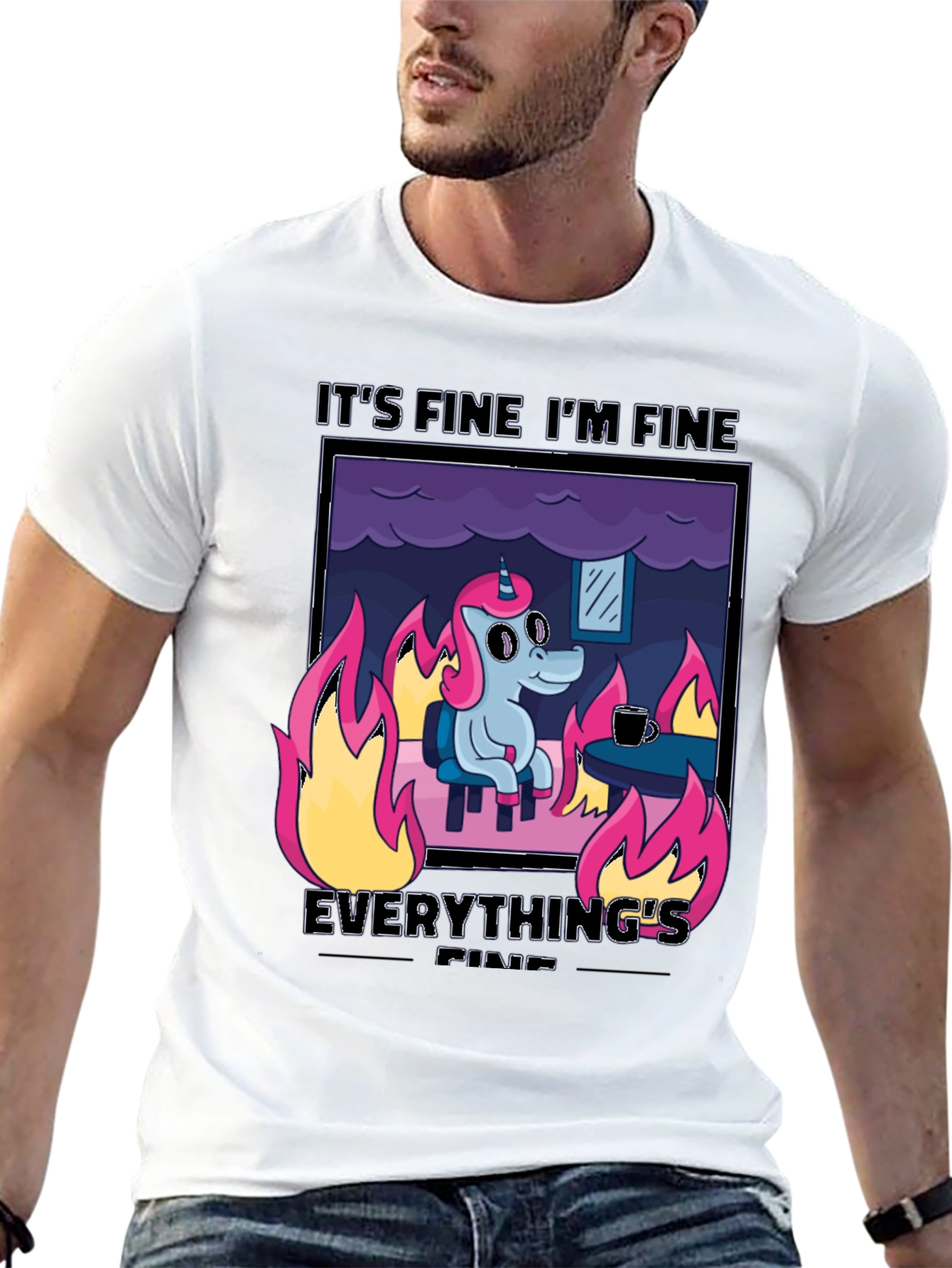 Its Fine Im Fine Everythings Fine T-Shirt