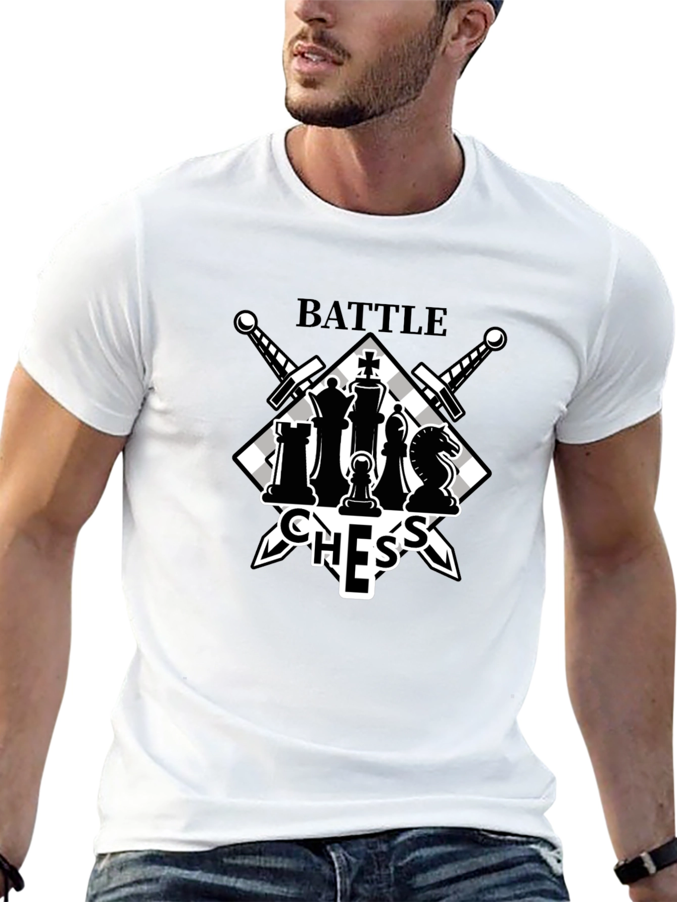 Battle Chess Graphic T-Shirt