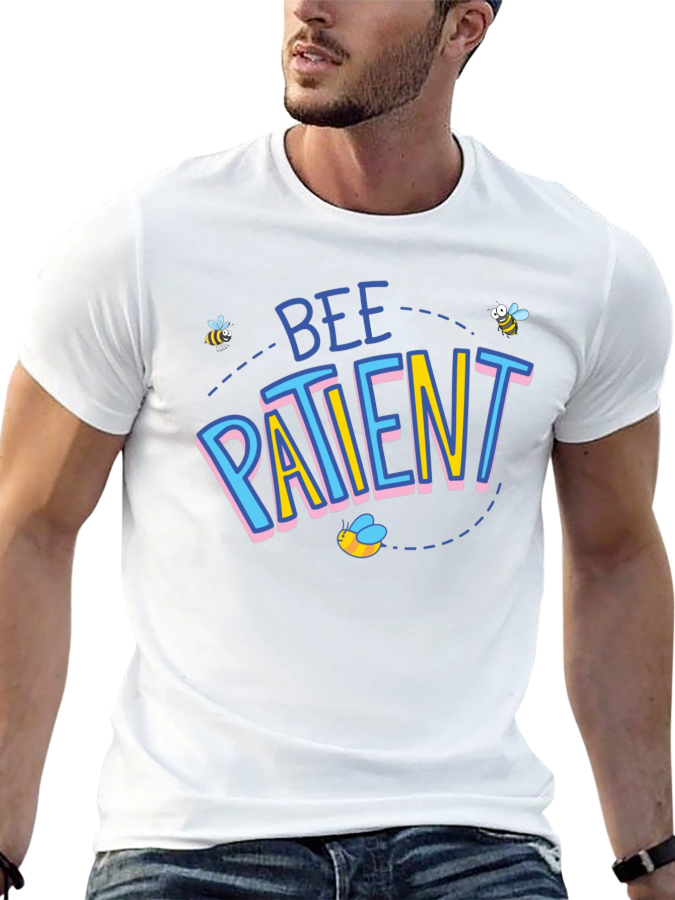 Bee Patient Graphic T-Shirt