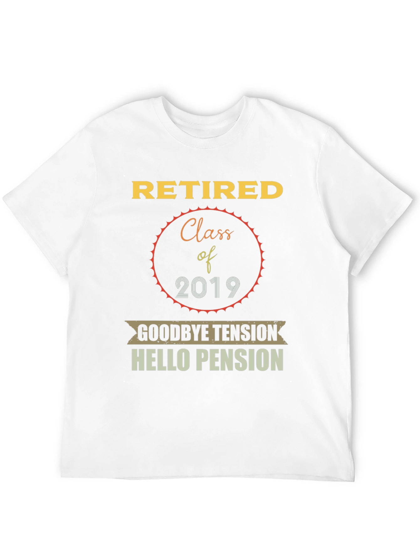 Retired Class of 2019 Graphic T-Shirt