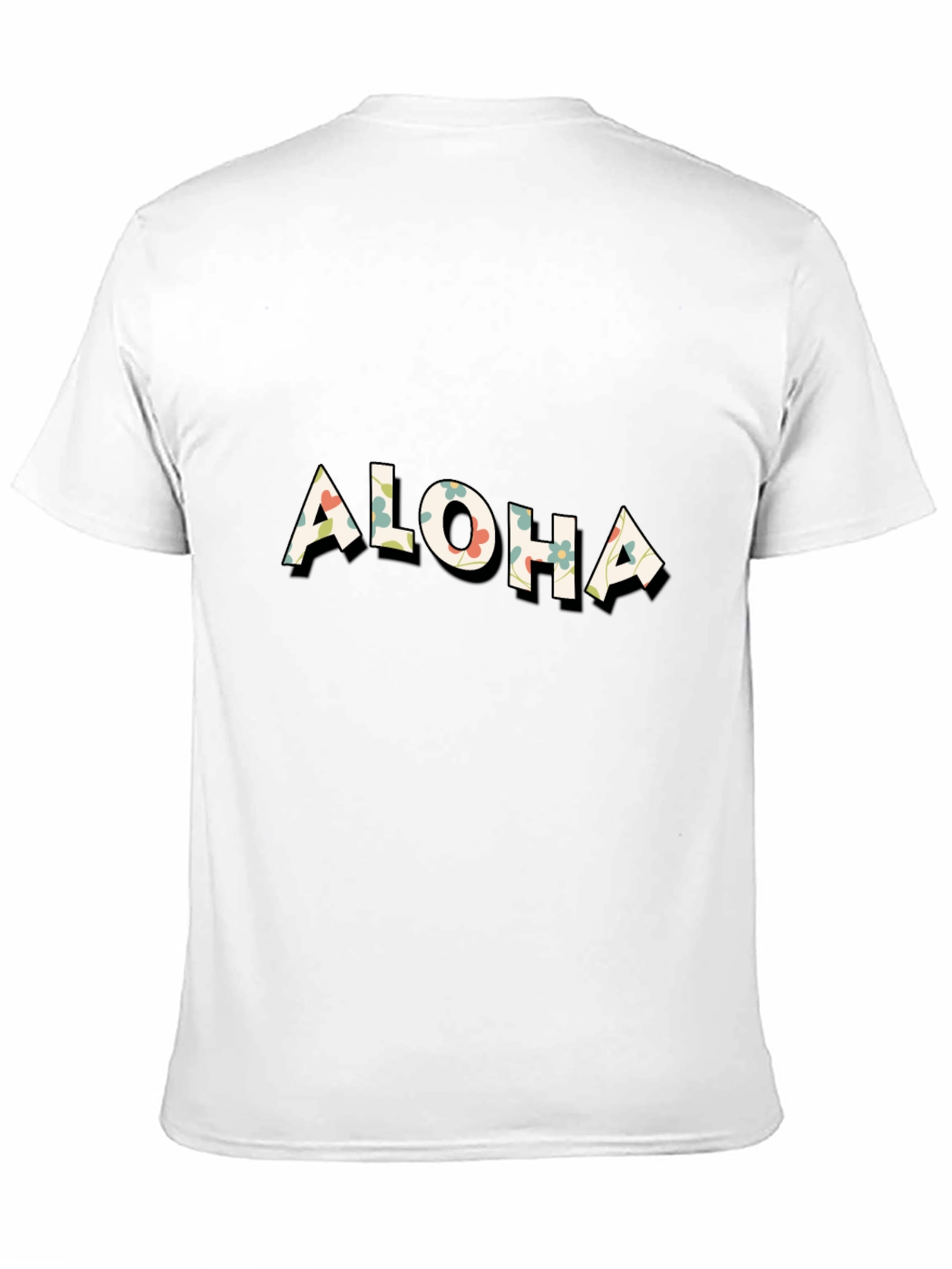 Aloha Floral Graphic Print T-Shirt