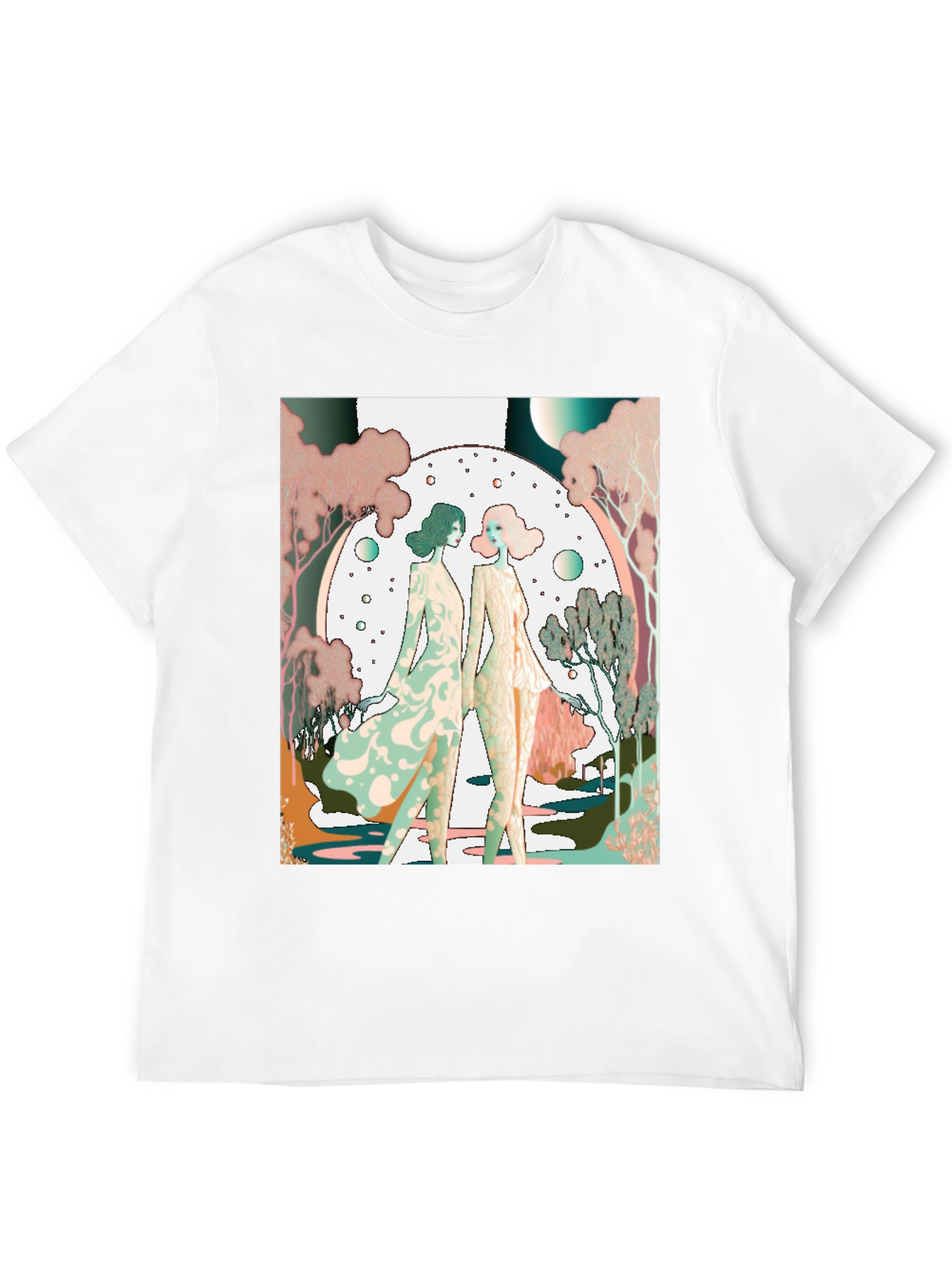 Art Nouveau Womens T-Shirt
