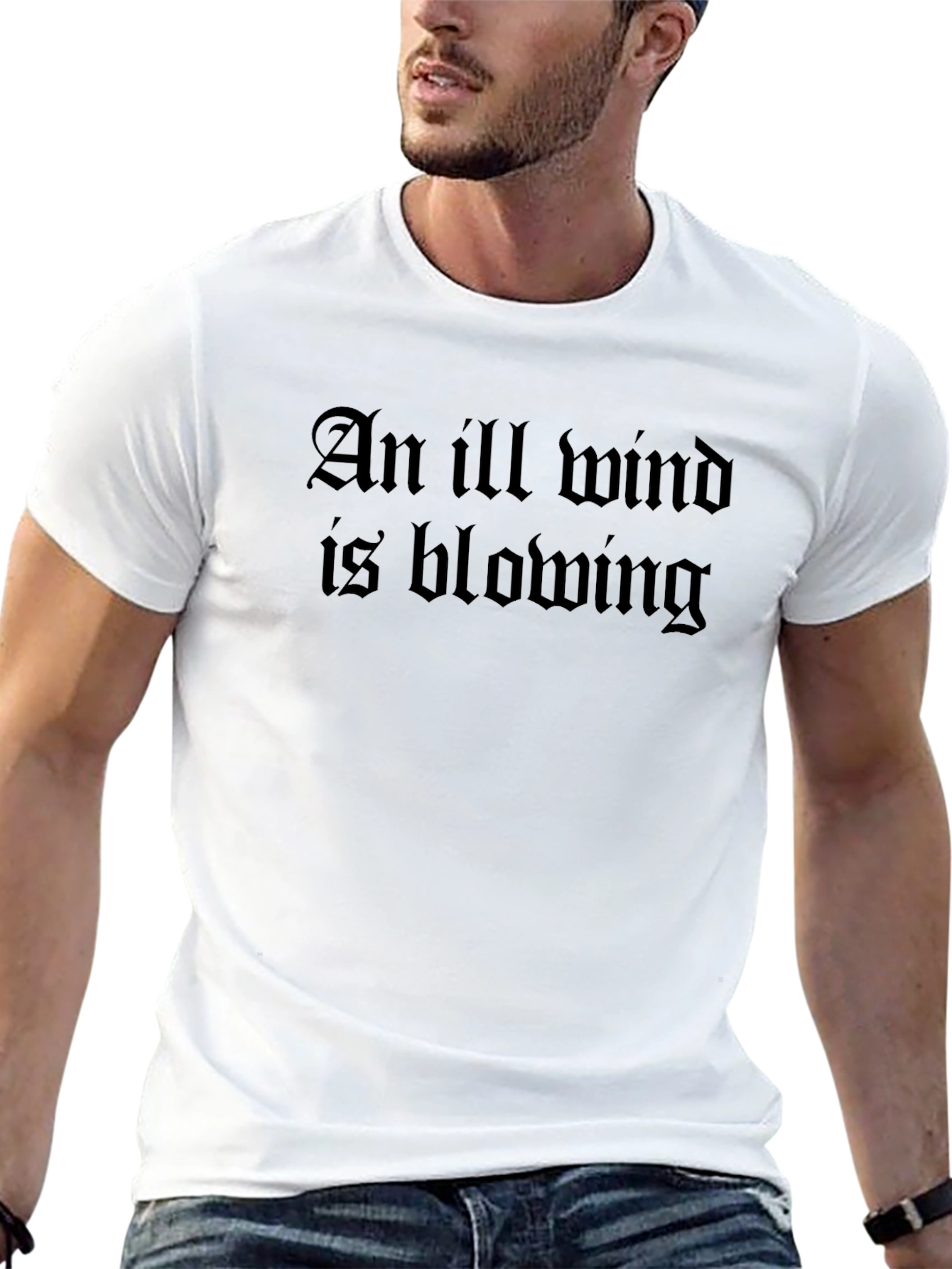An Ill Wind is Blowing Black T-Shirt