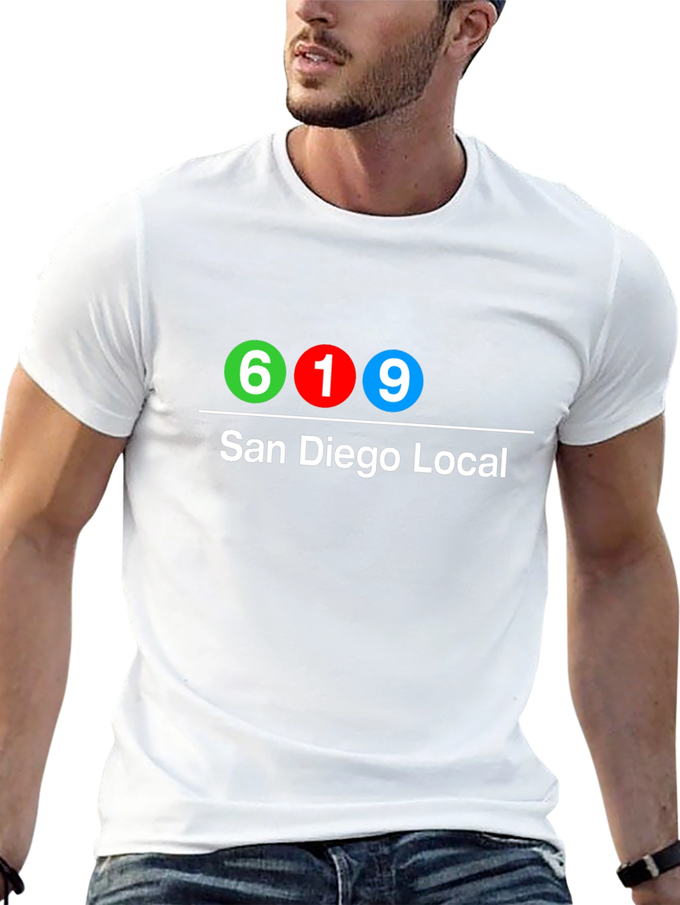 San Diego Local T-Shirt - 619 Area Code Pride