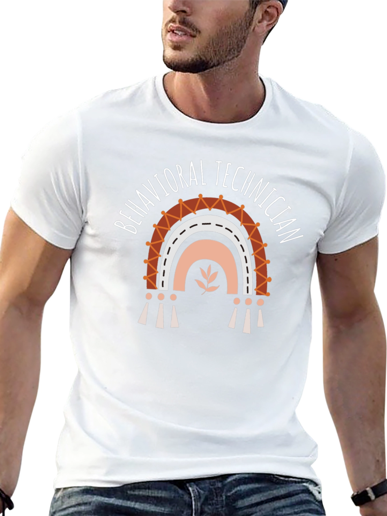 Behavioral Technician Rainbow T-Shirt