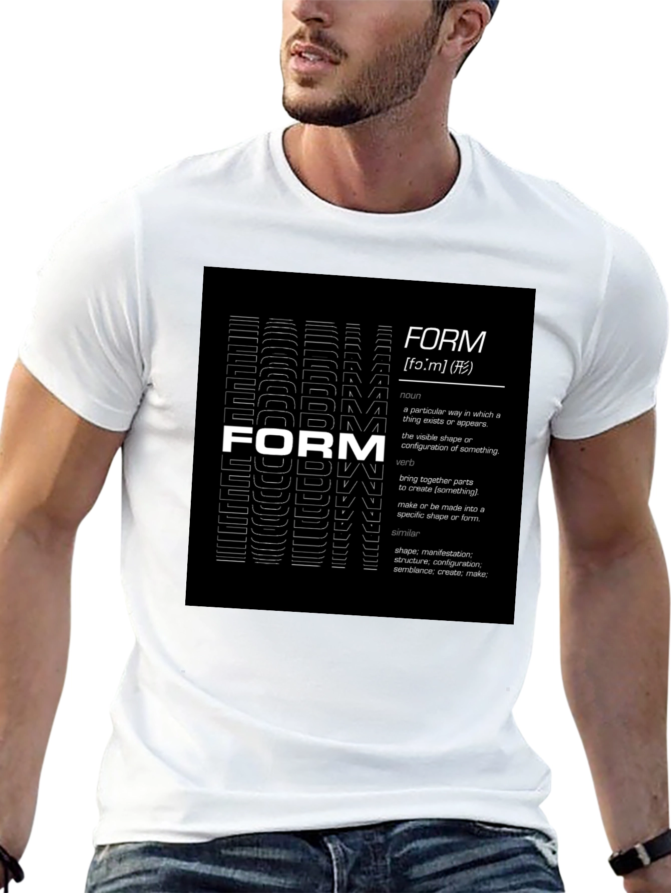 Form Definition Graphic Print T-Shirt