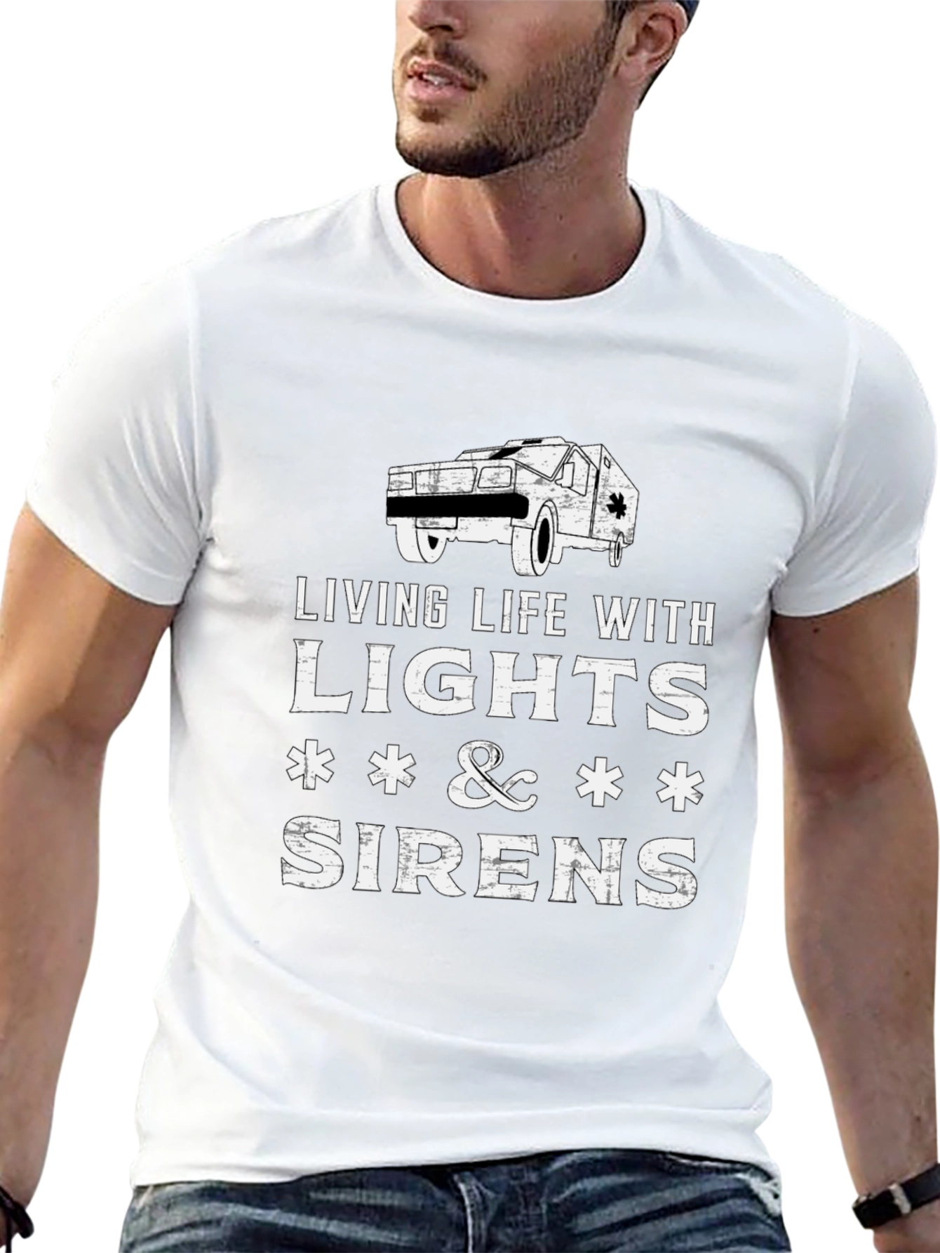 Living Life With Lights & Sirens T-Shirt