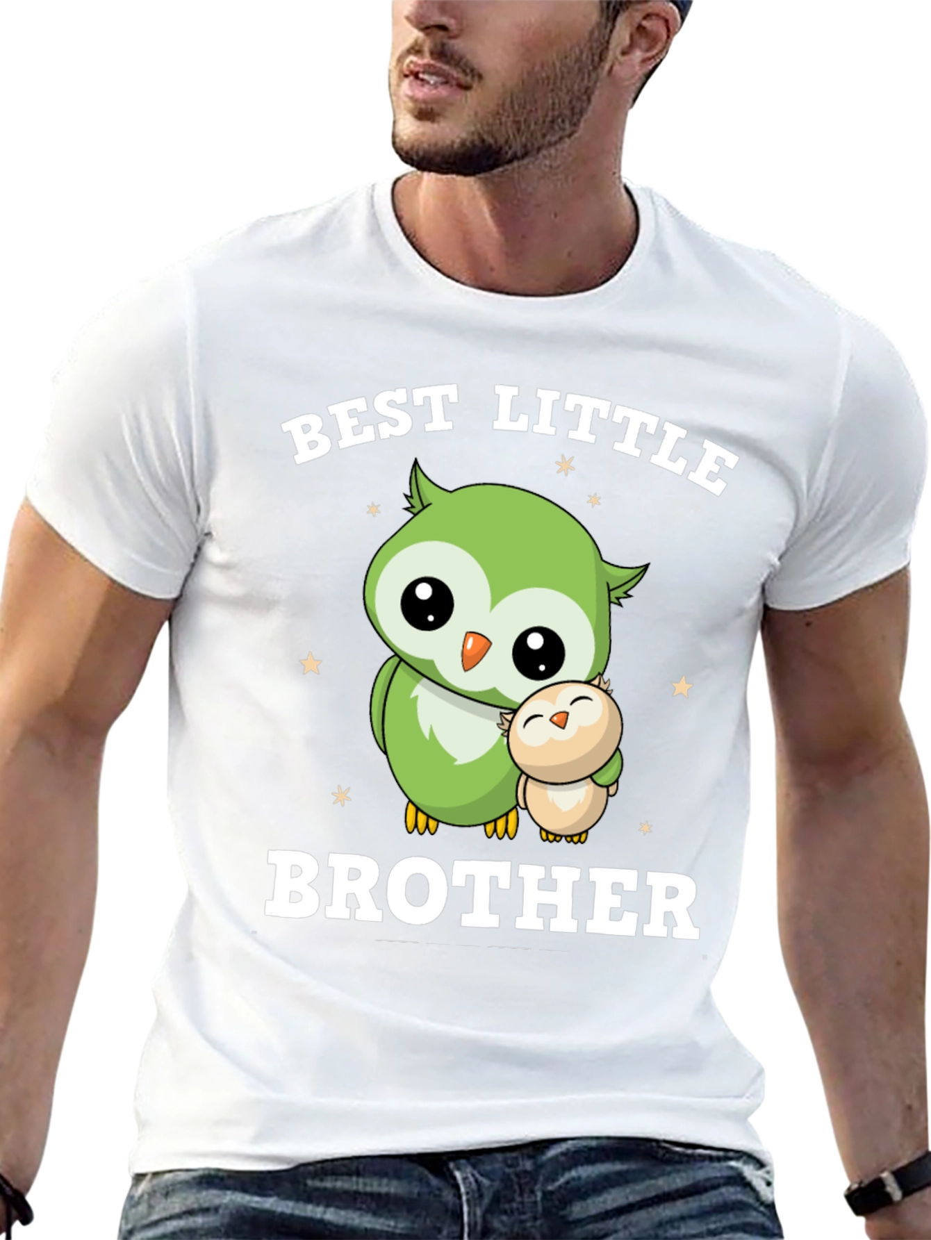 Best Little Brother Owl T-Shirt