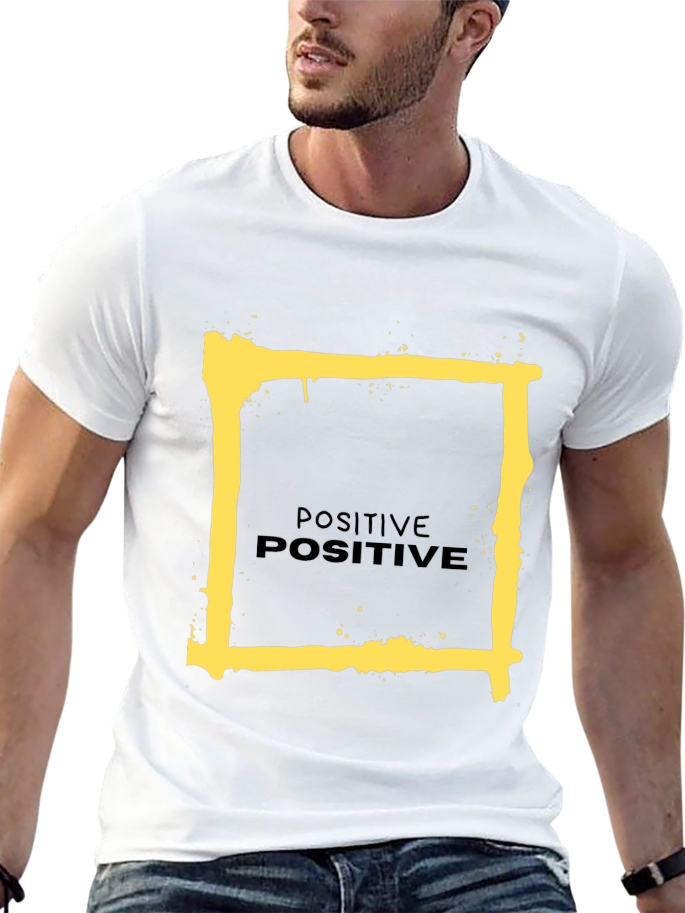 Positive Graphic Tee - Trendy & Stylish