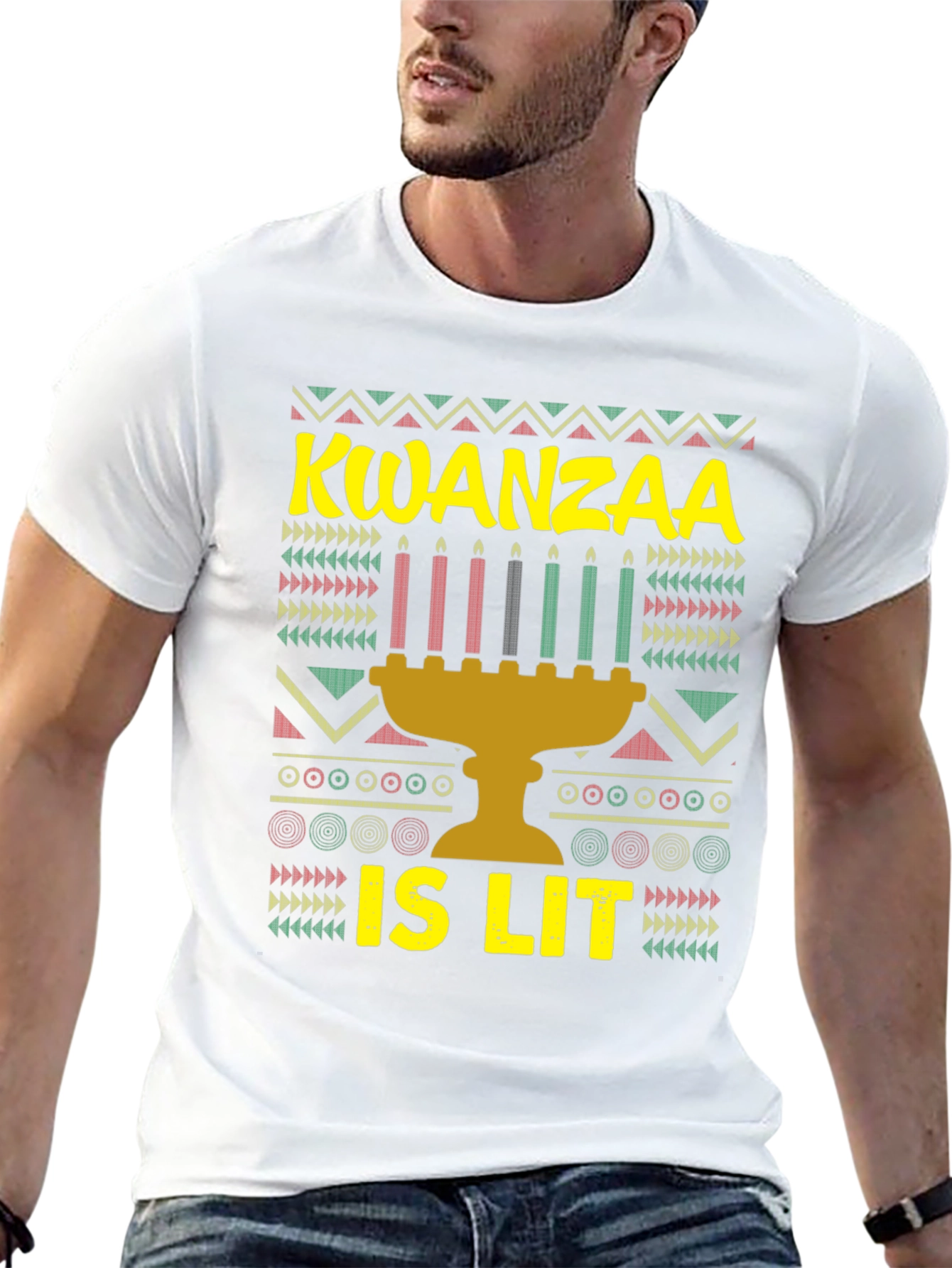 Kwanzaa Is Lit Graphic Tee