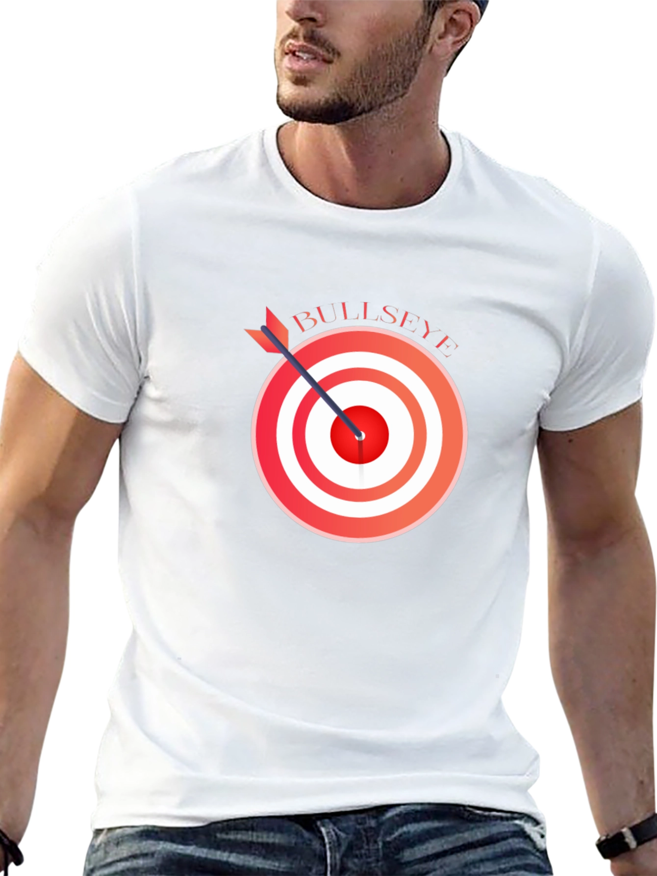 Bullseye Arrow T-Shirt - Black