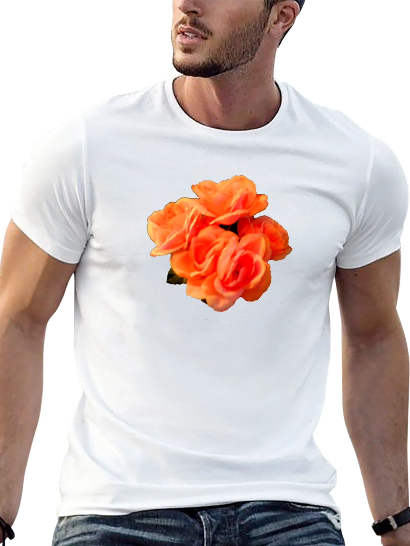 Floral Print Tee - Stylish Comfort