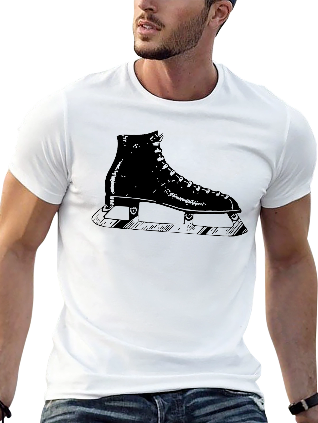 Skate Graphic T-Shirt - Cool & Casual