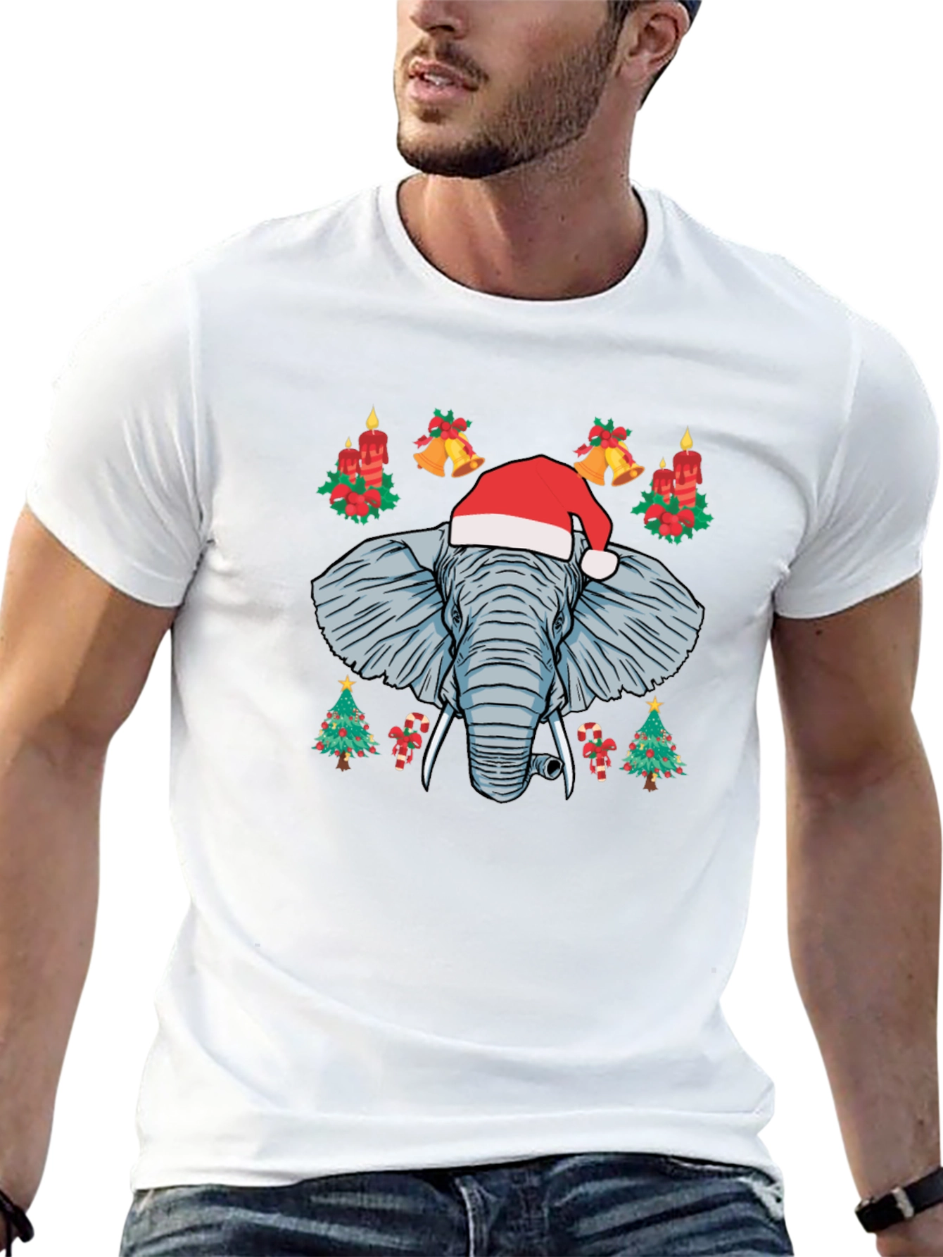 Holiday Elephant T-Shirt