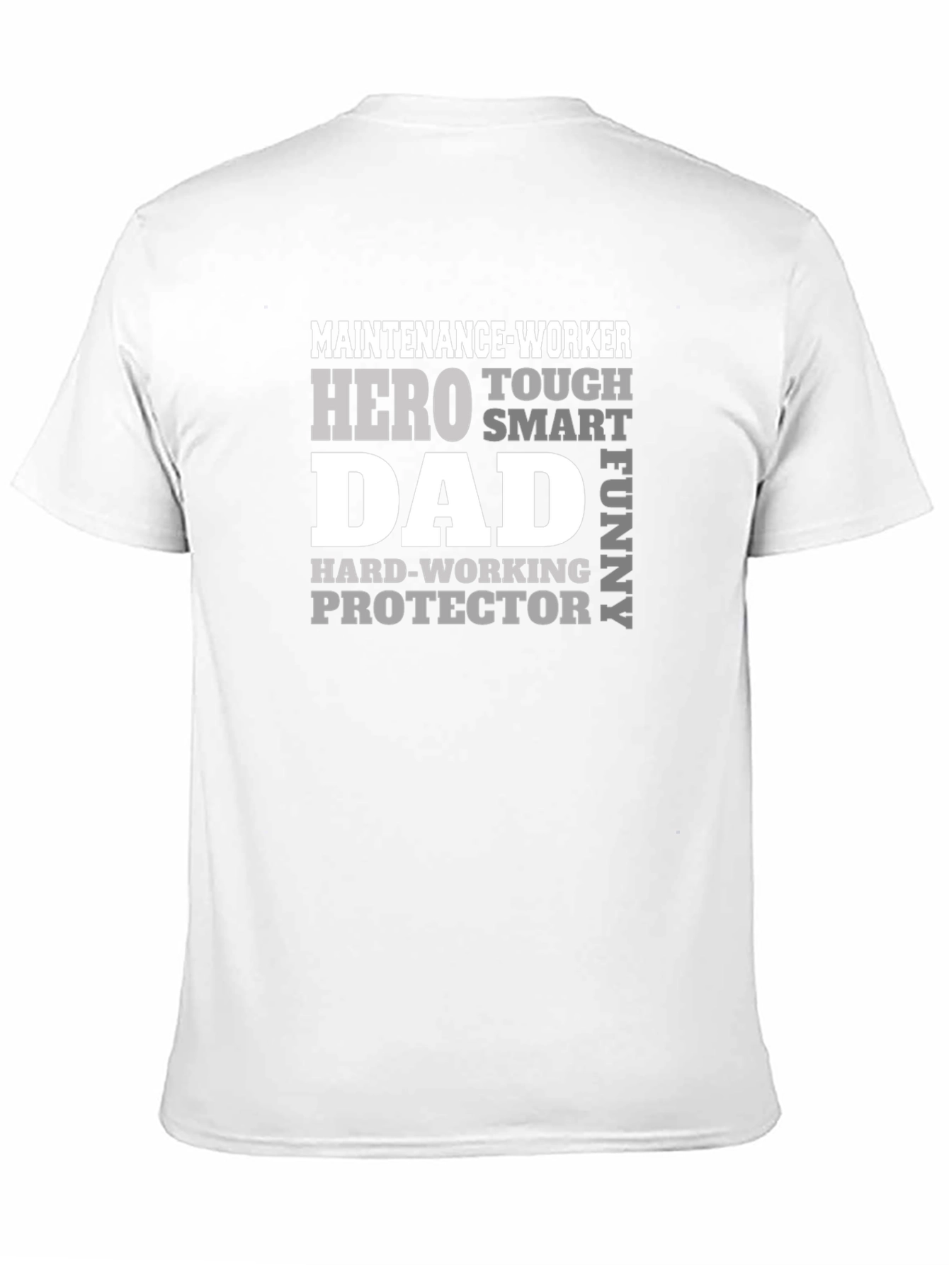 Maintenance Worker Dad Graphic T-Shirt