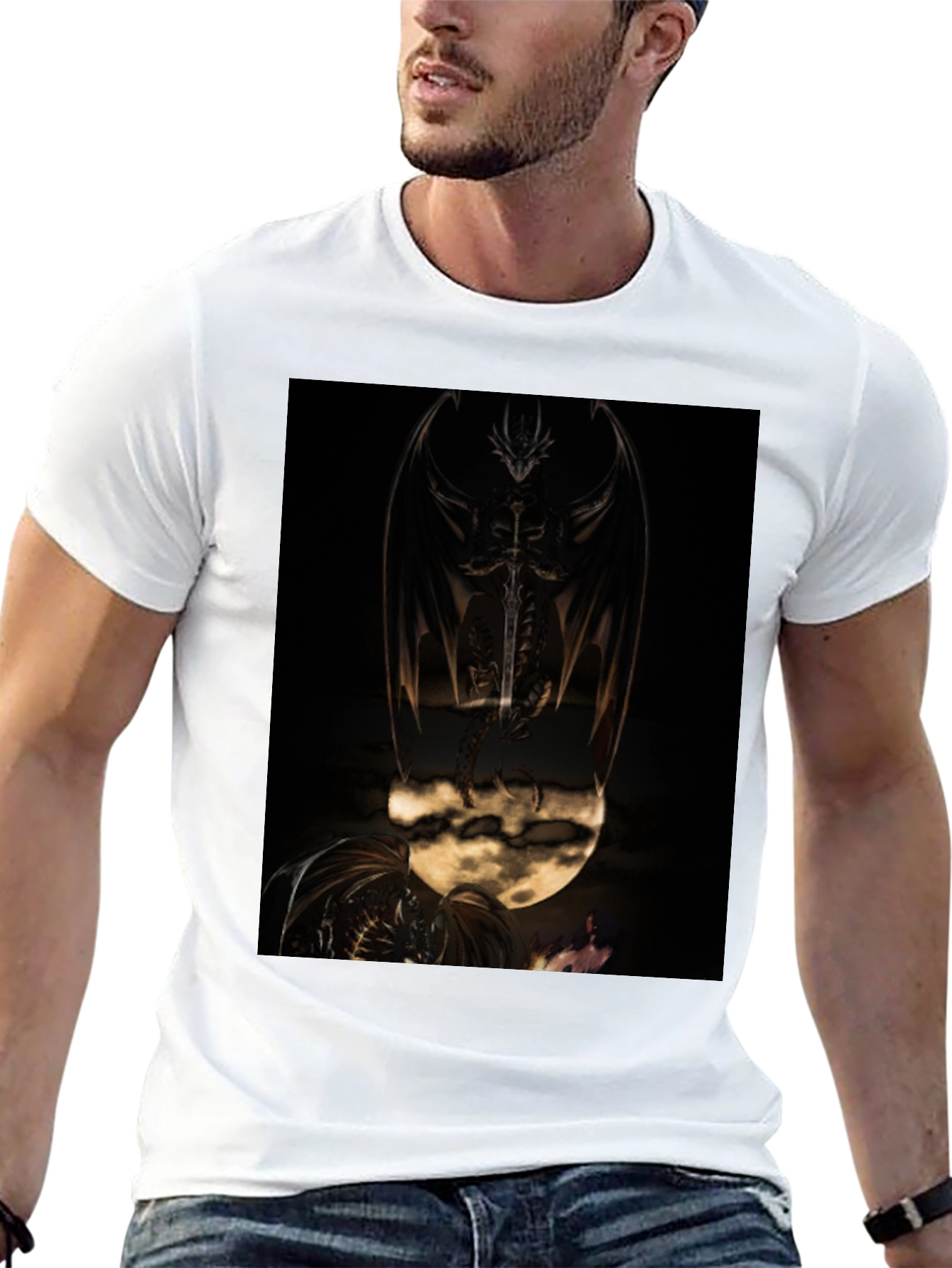 Dragon Moon Graphic Tee