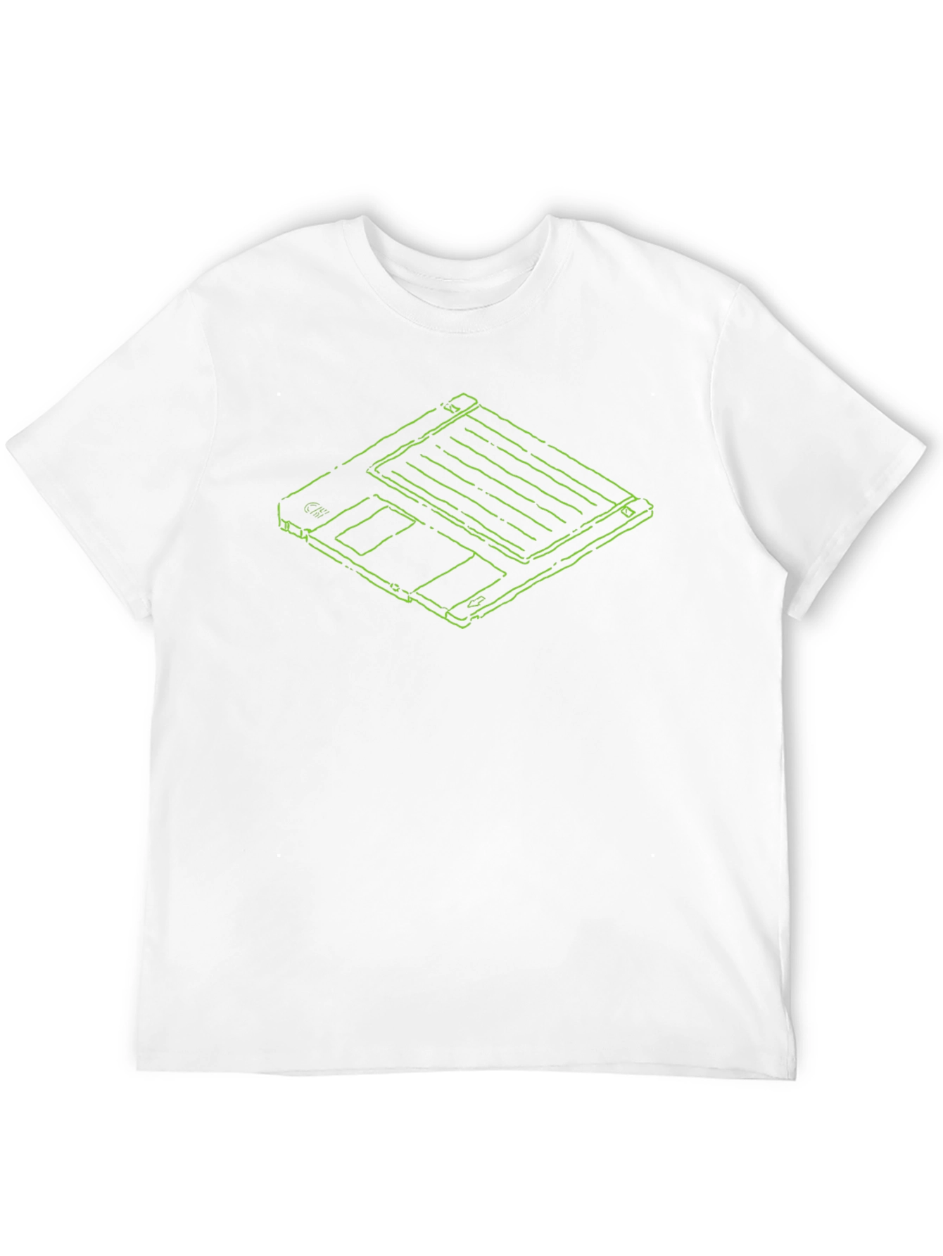 Retro Floppy Disk T-Shirt - Geeky Style!