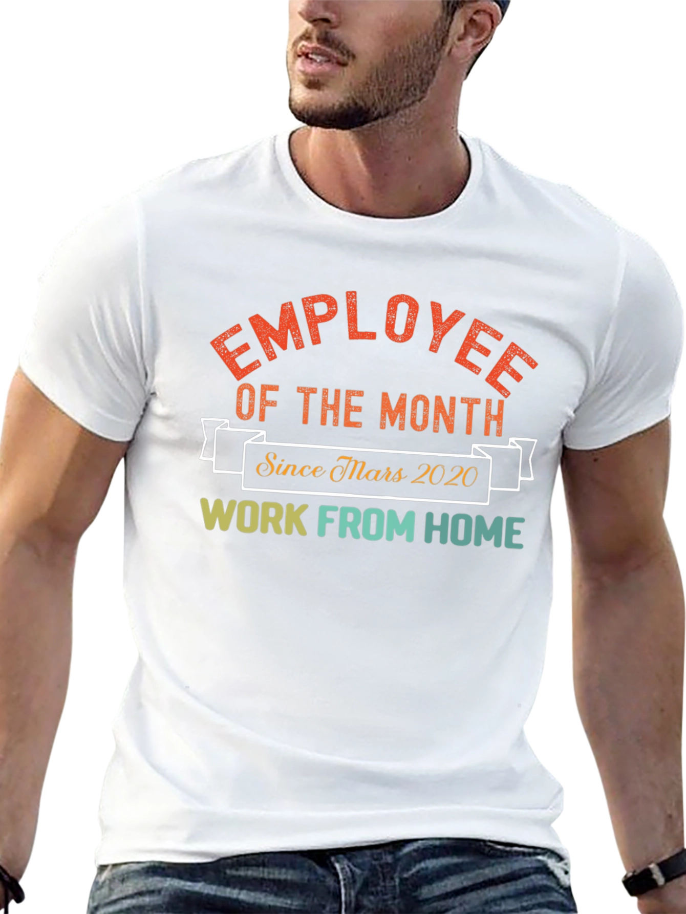 Employee of the Month Work From Home T-Shirt