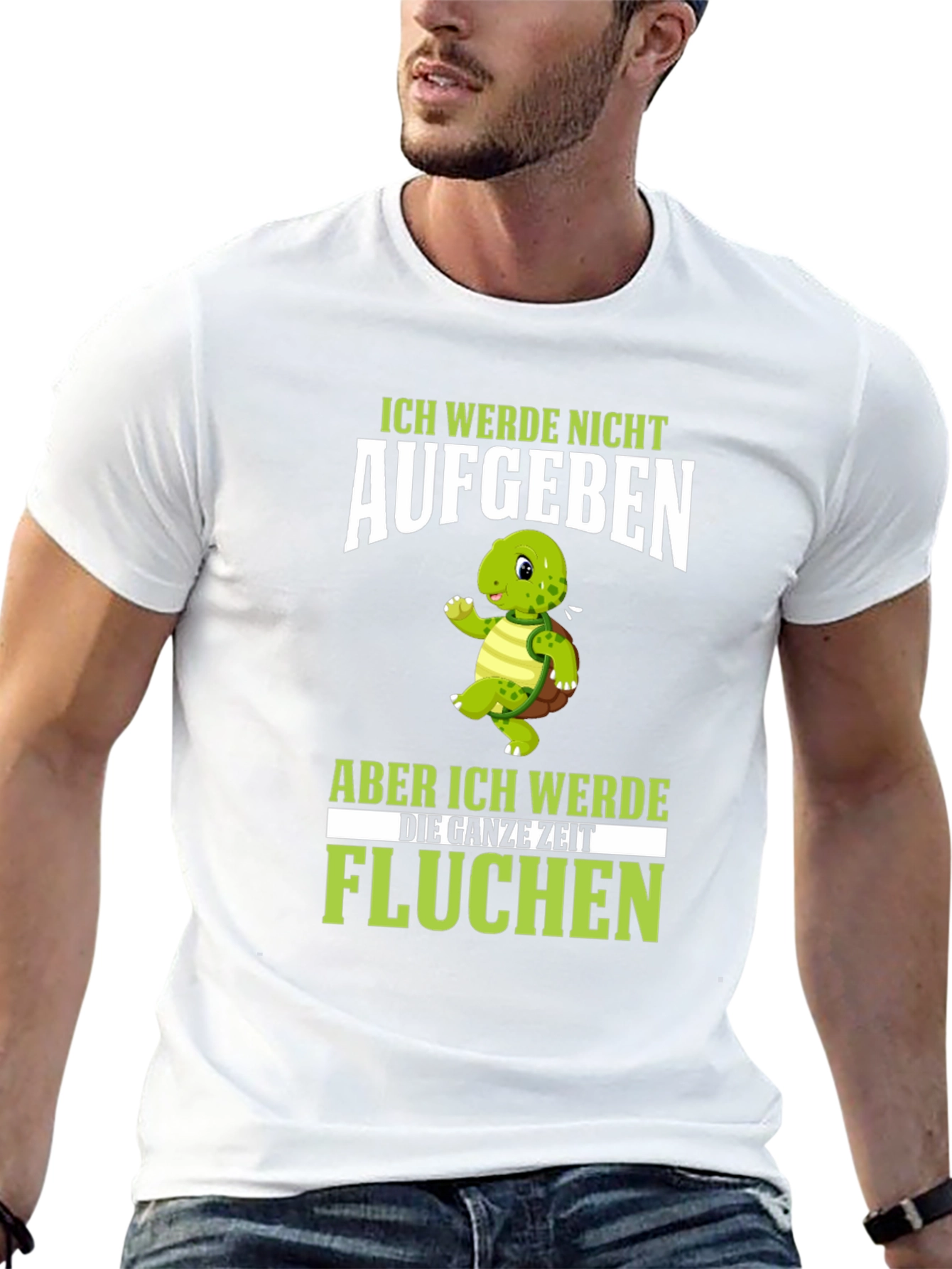 Funny Turtle T-Shirt - I Will Not Give Up