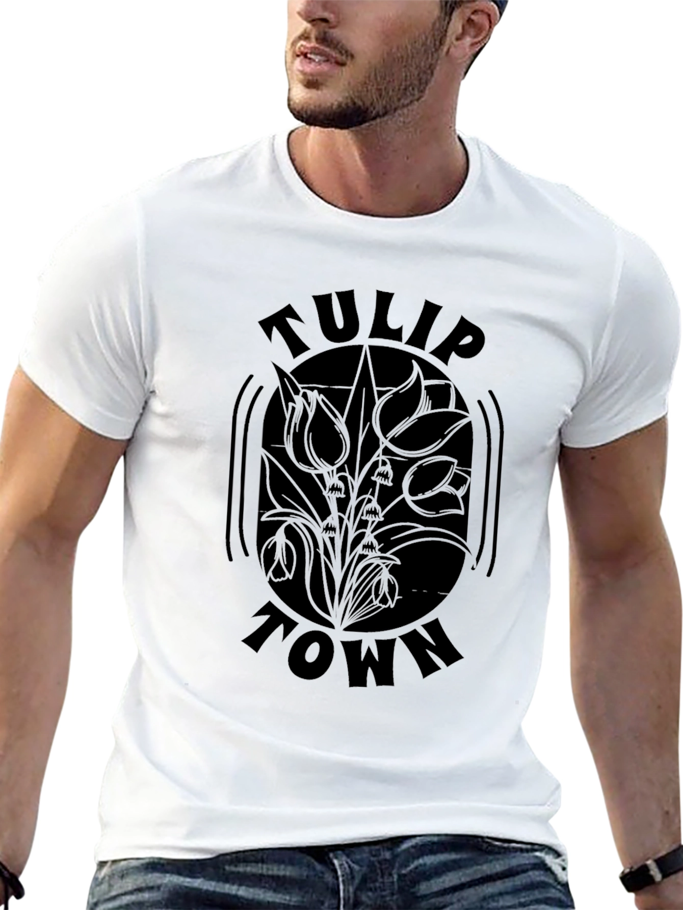 Tulip Town T-Shirt - Graphic Tee