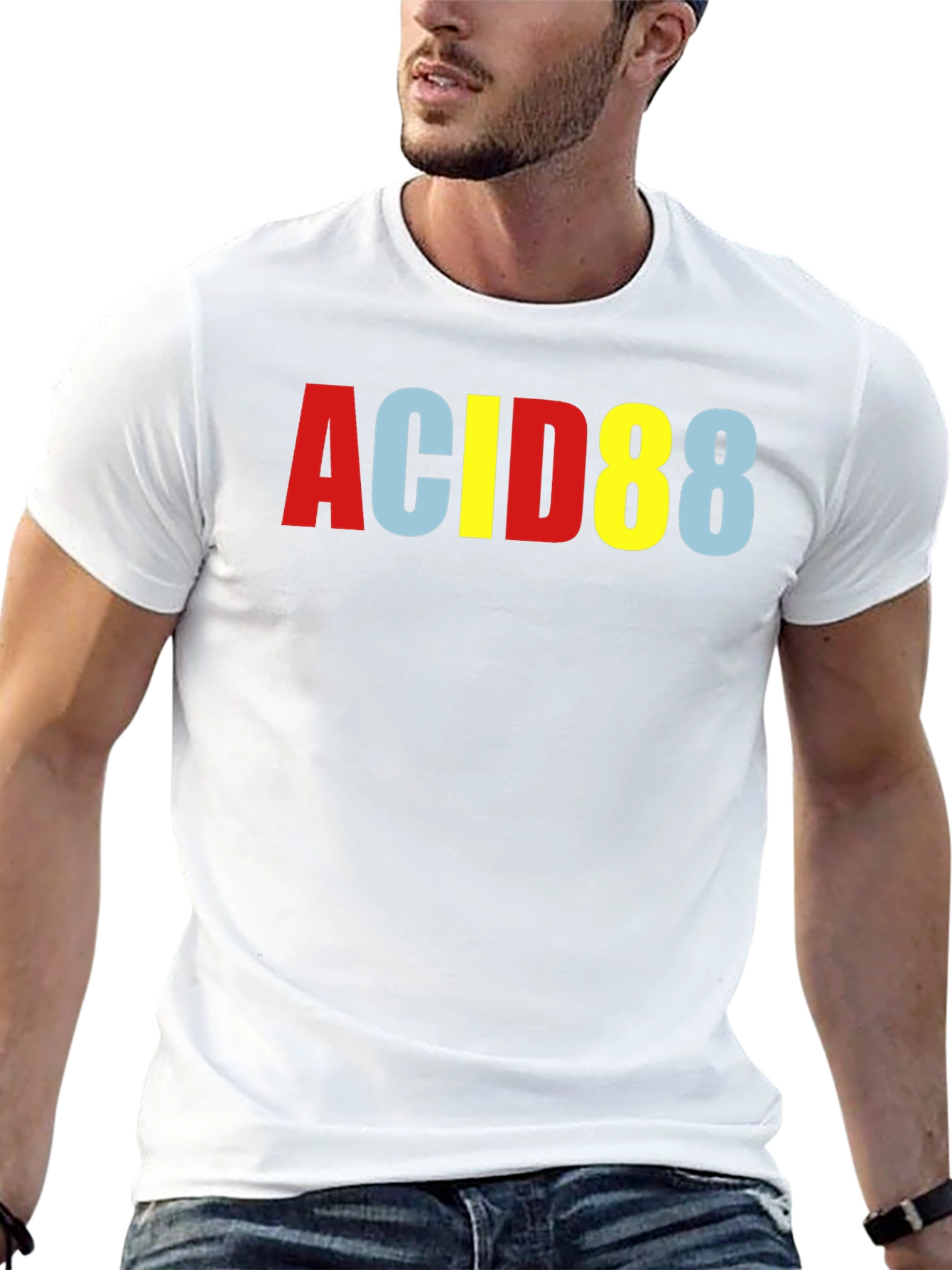 ACID88 Graphic T-Shirt - Retro Style