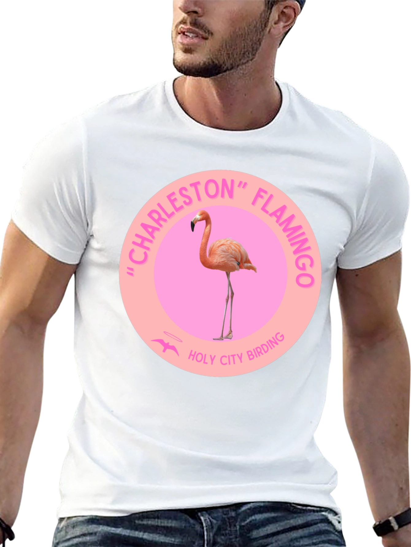Charleston Flamingo T-Shirt