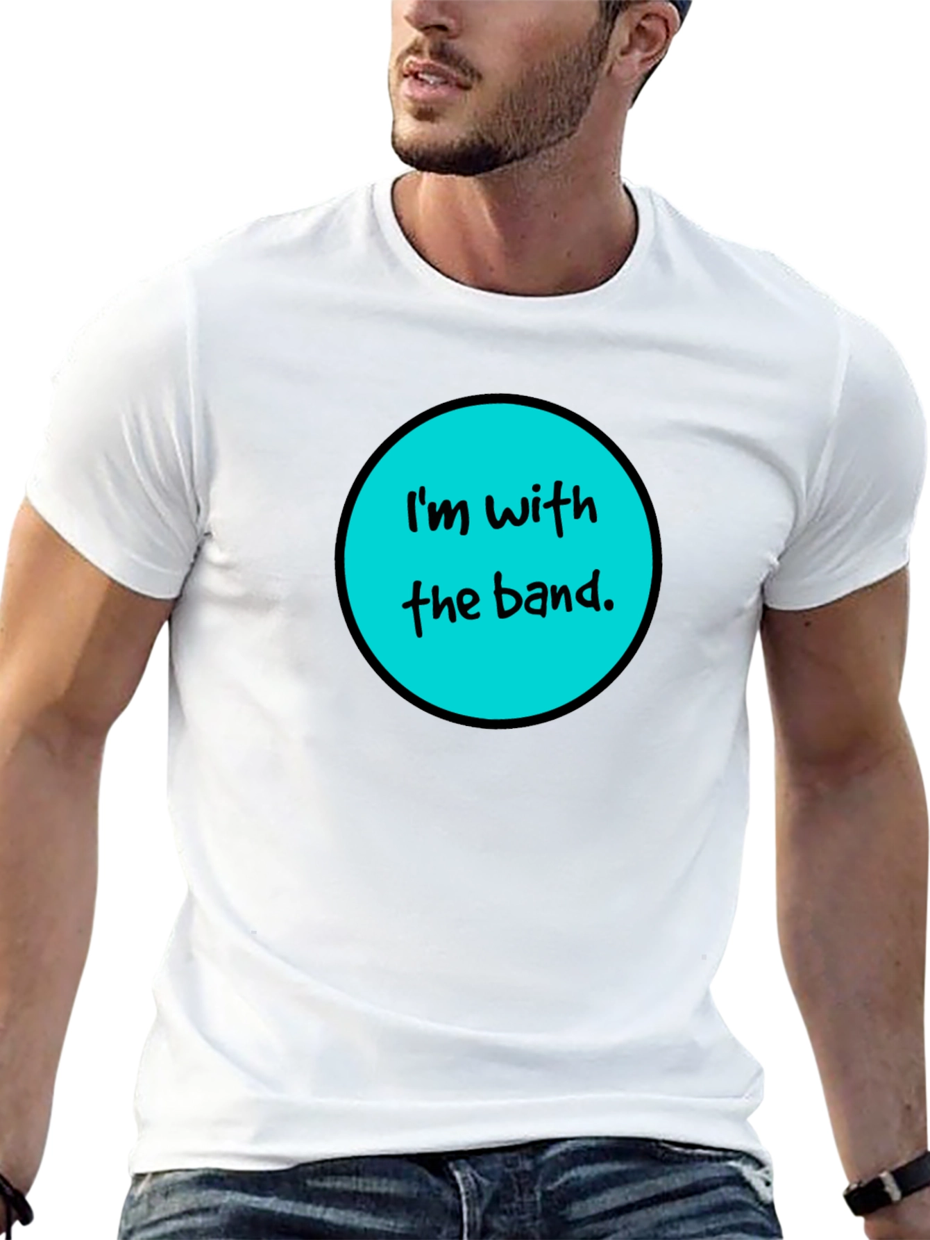 Im With The Band Graphic Tee