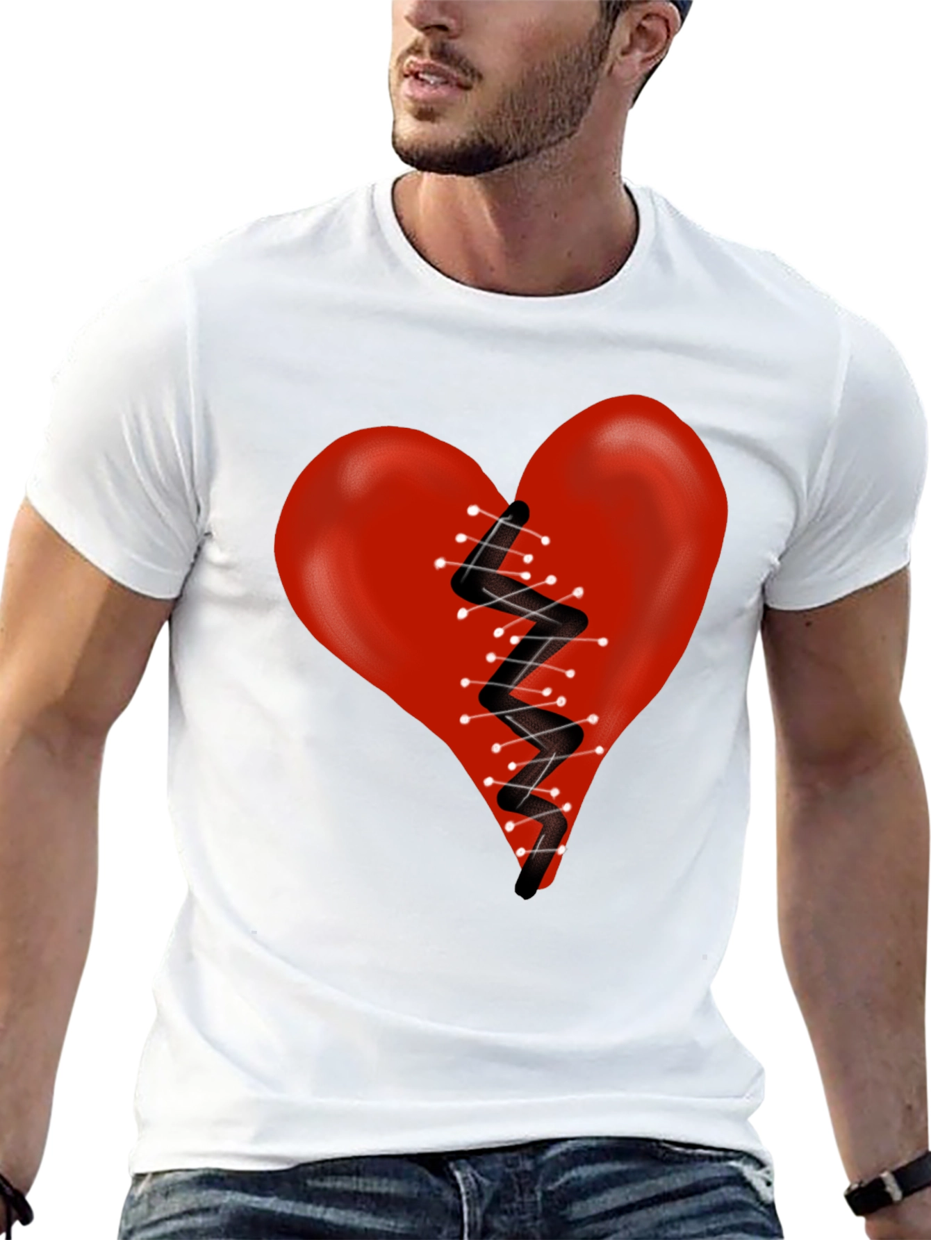 Mended Heart Graphic Tee