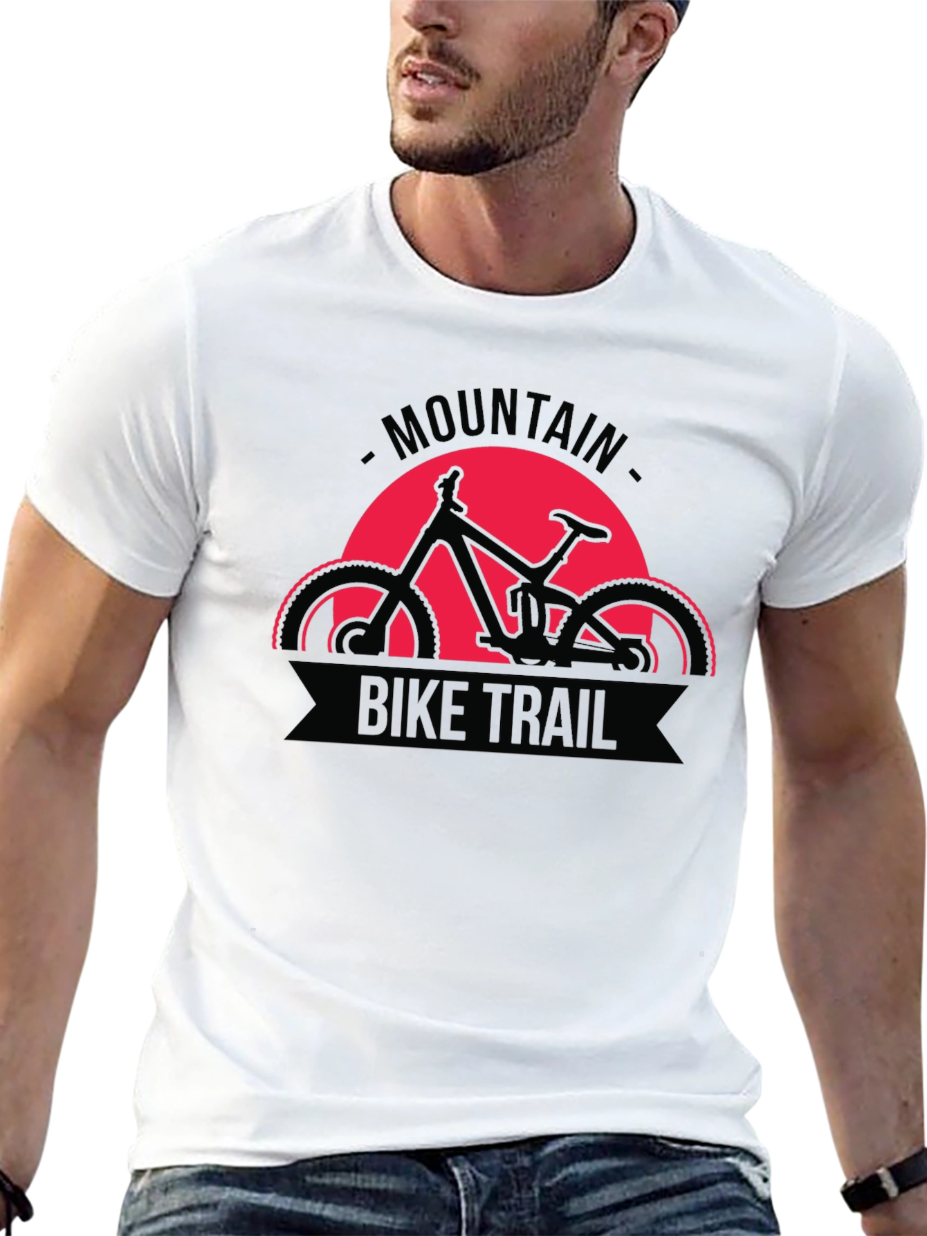 Mountain Bike Trail T-Shirt - Ride the Adventure