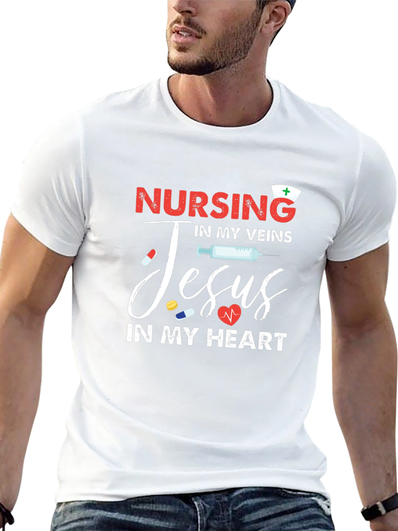 Nursing in My Veins T-Shirt