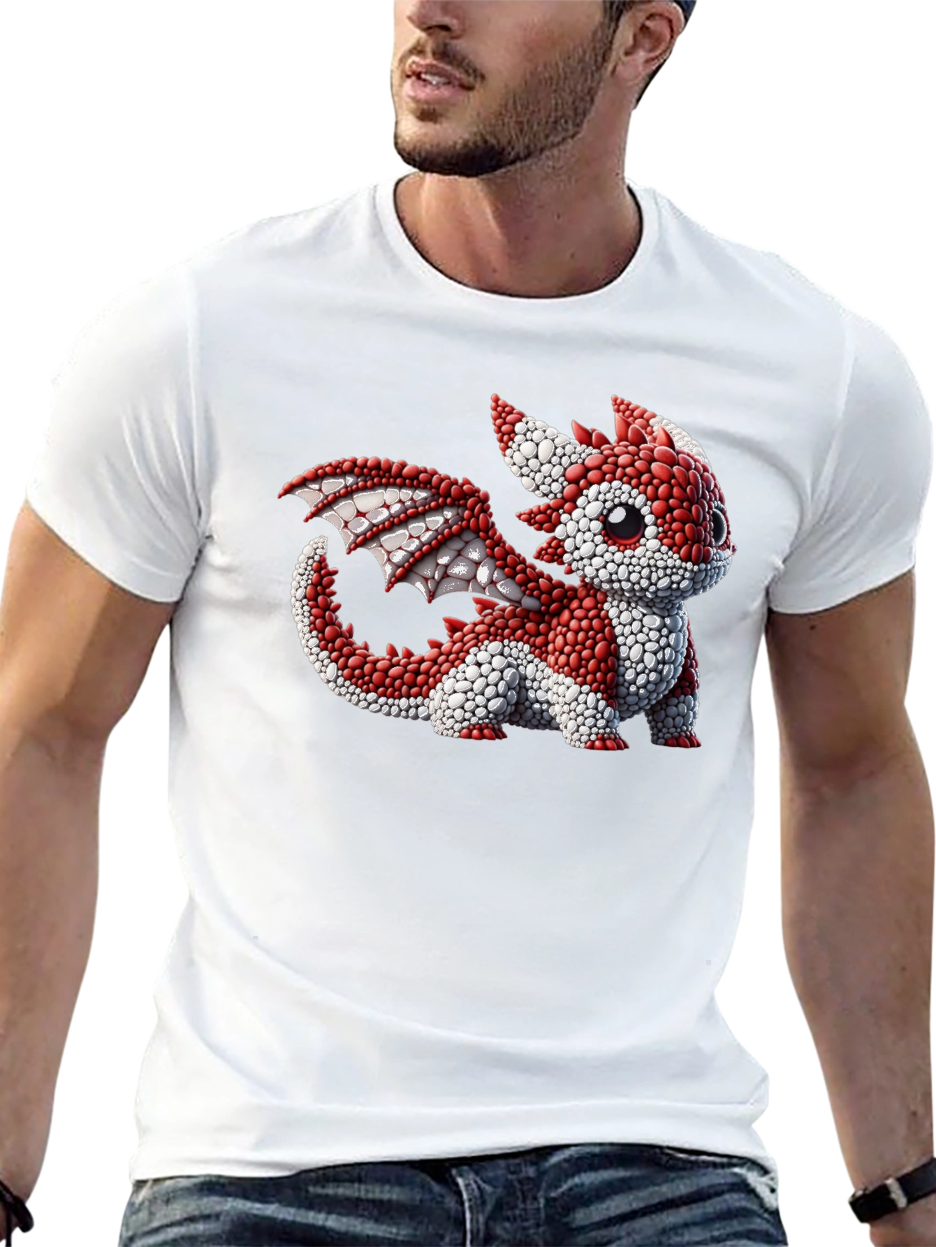Dragon Graphic Black T-Shirt