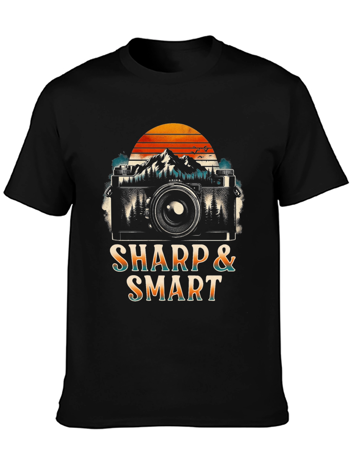 Sharp & Smart Camera Graphic Tee