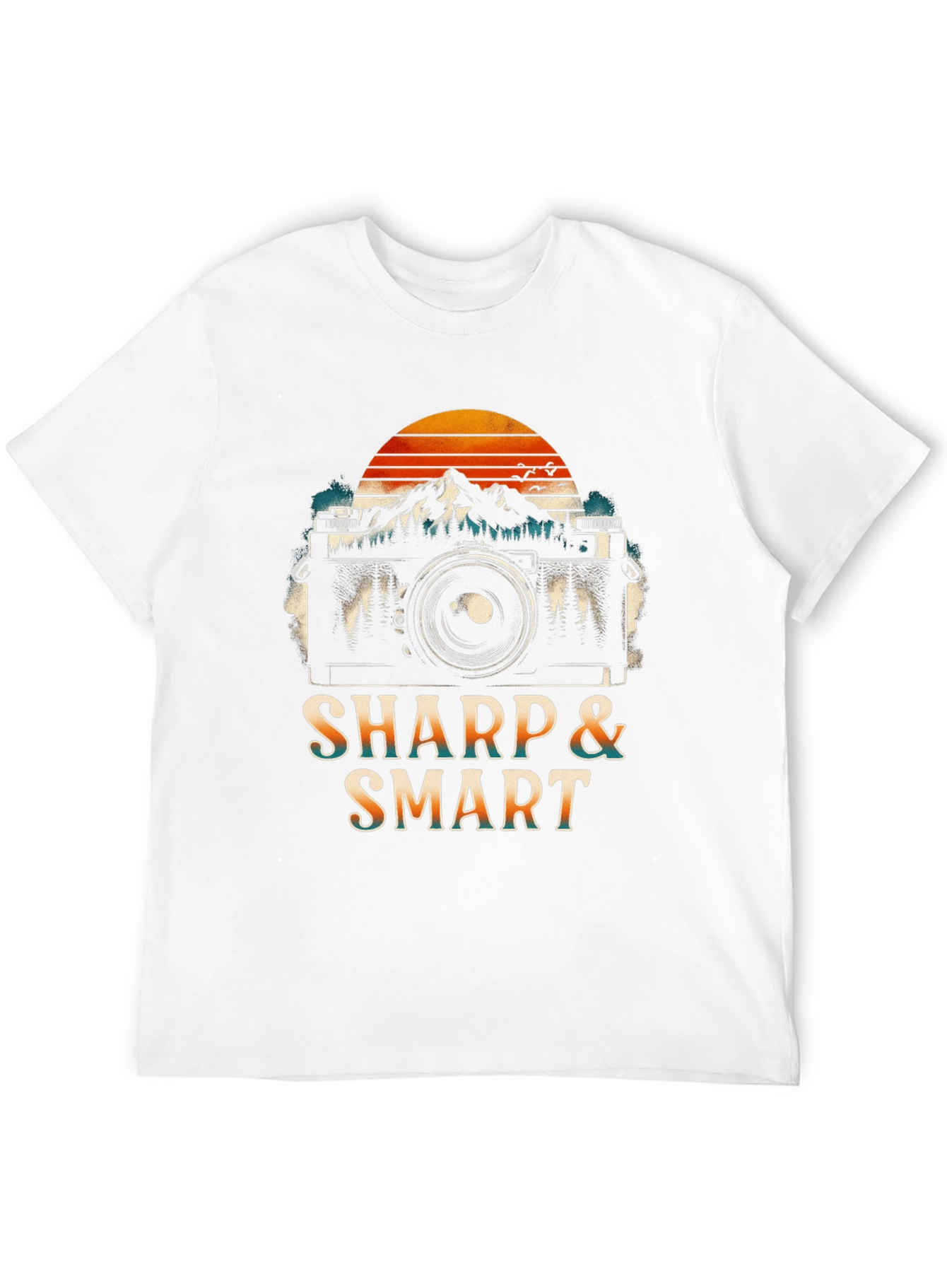 Sharp & Smart Camera Graphic Tee