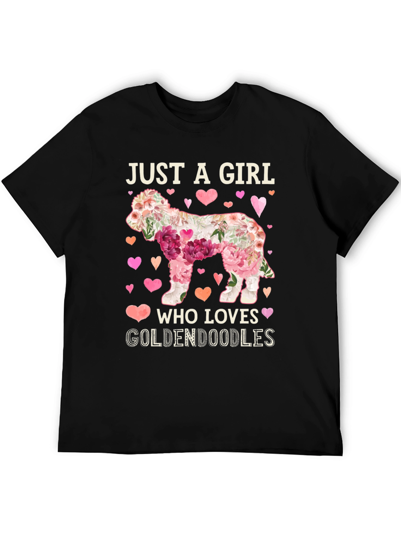 Just A Girl Who Loves Goldendoodles T-Shirt