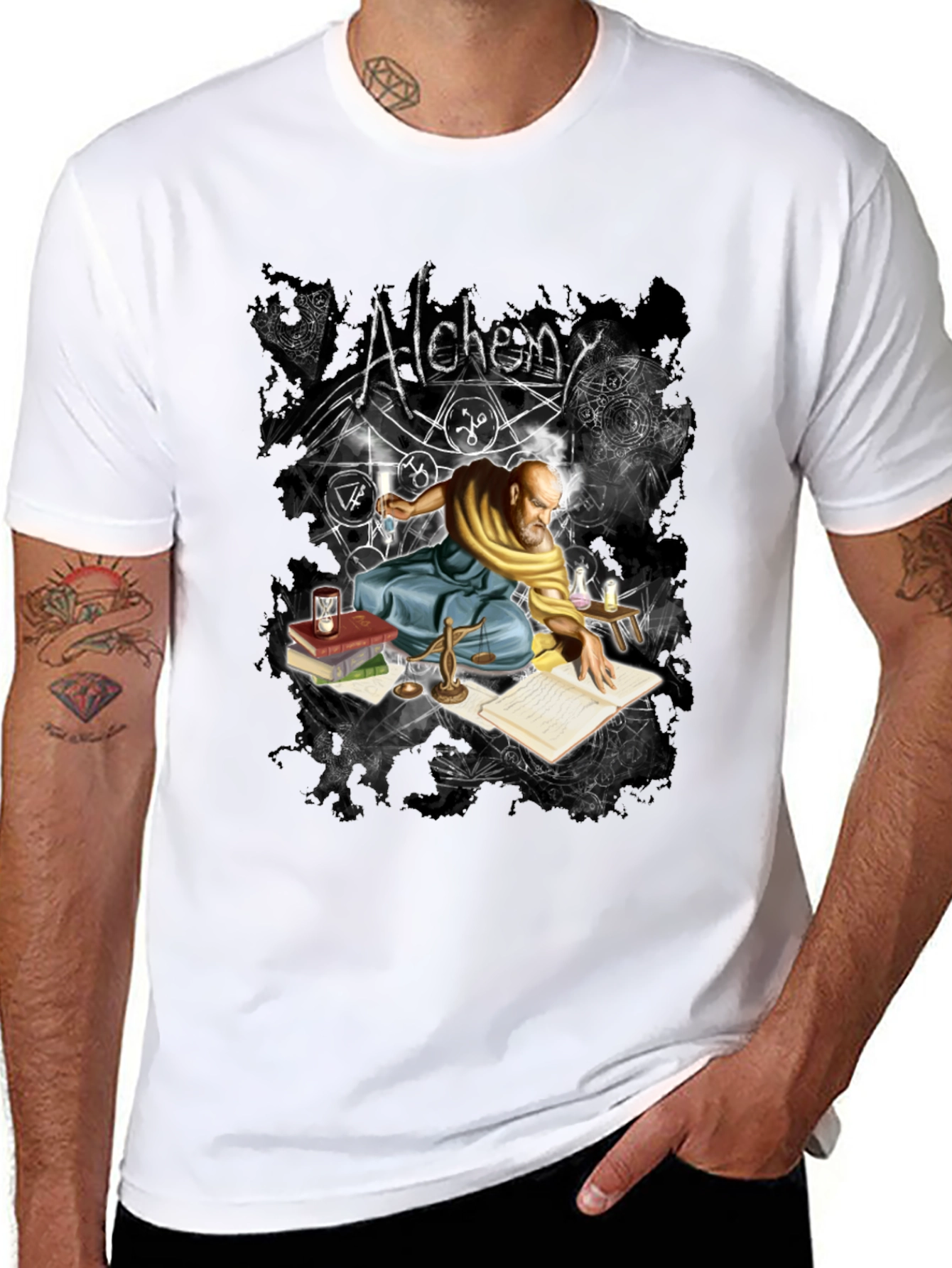 Alchemy T-Shirt - Wizard Graphic Tee