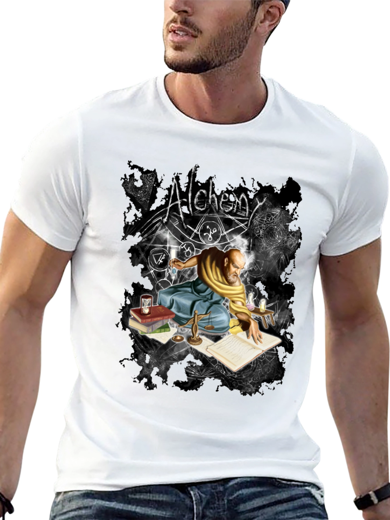 Alchemy T-Shirt - Wizard Graphic Tee