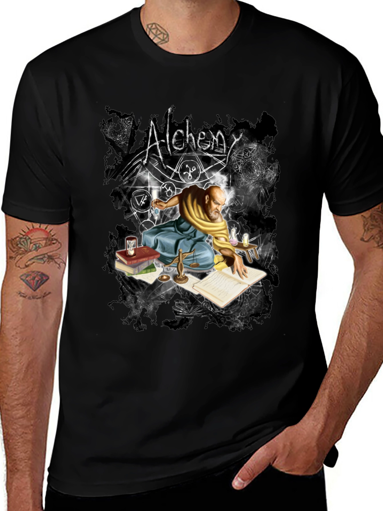 Alchemy T-Shirt - Wizard Graphic Tee