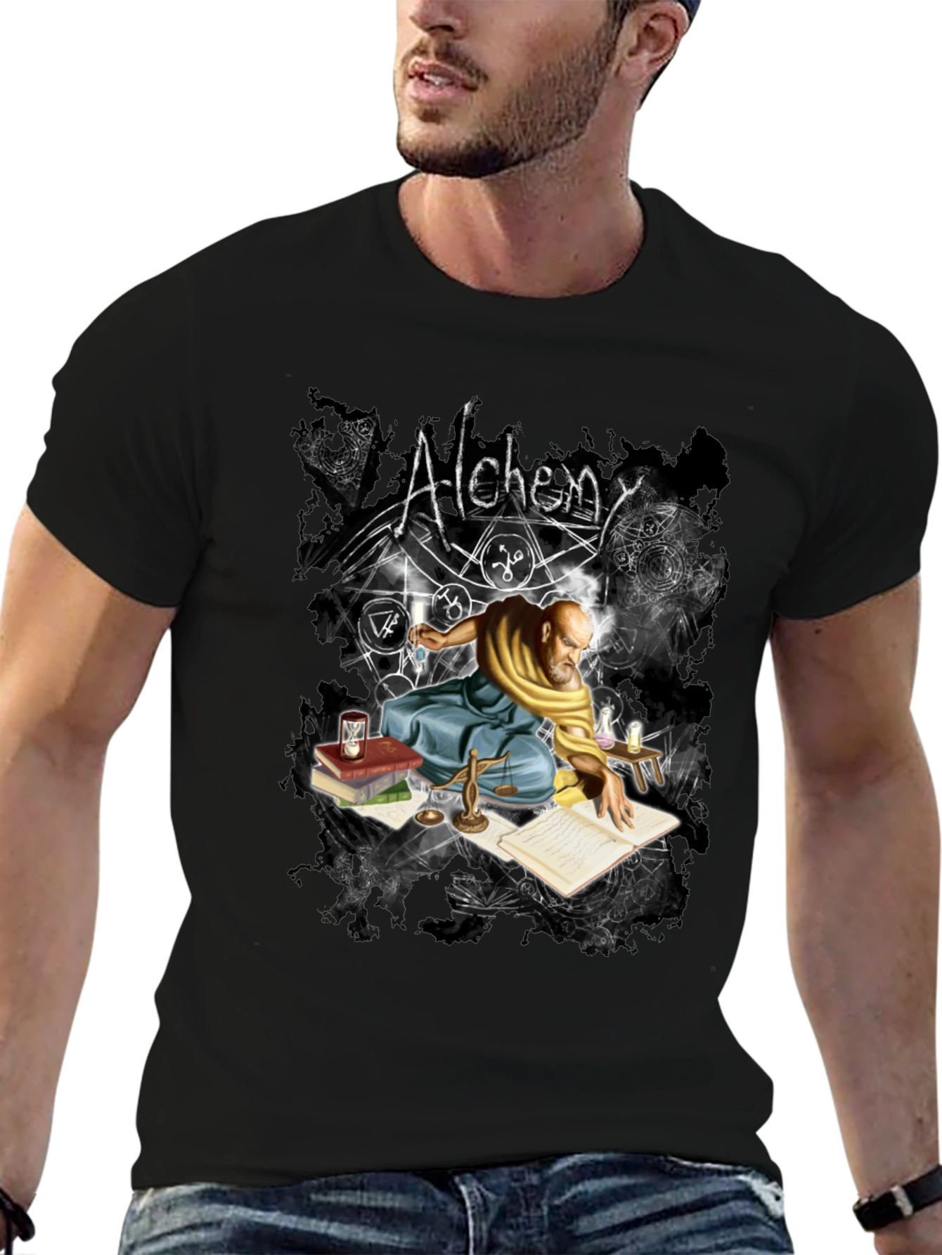 Alchemy T-Shirt - Wizard Graphic Tee