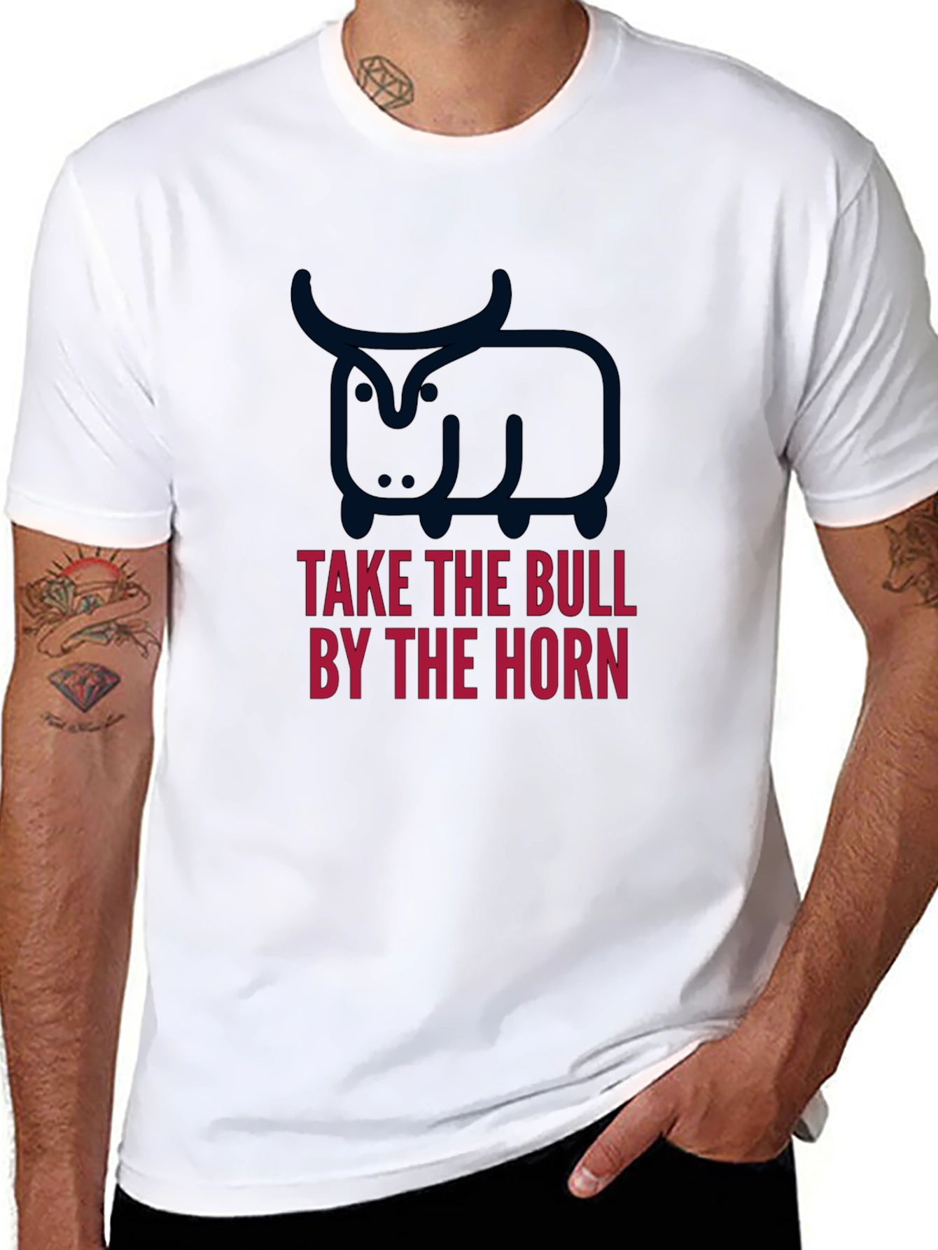 Take the Bull by the Horns Graphic Tee