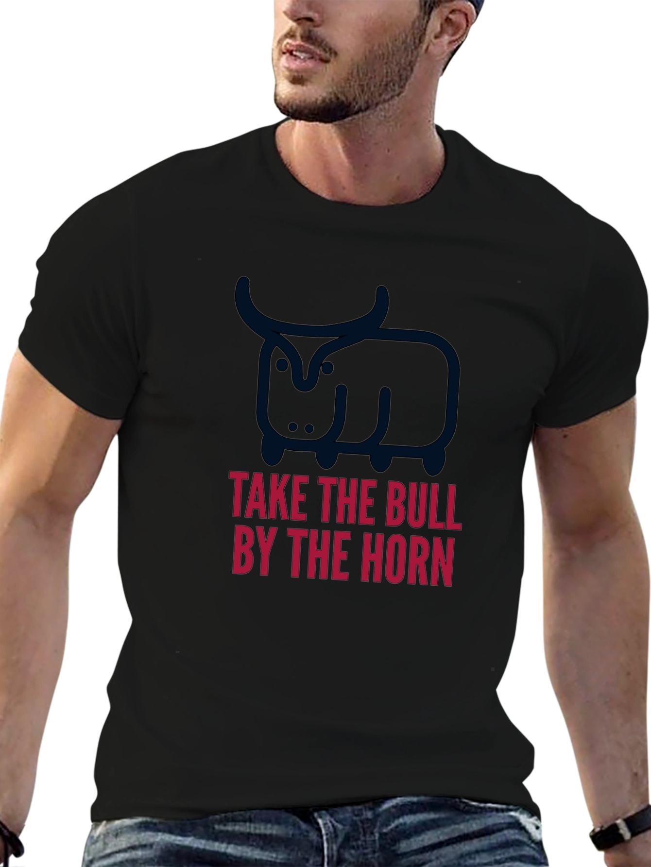 Take the Bull by the Horns Graphic Tee