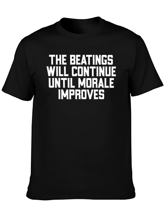 Funny Morale Improvement T-Shirt