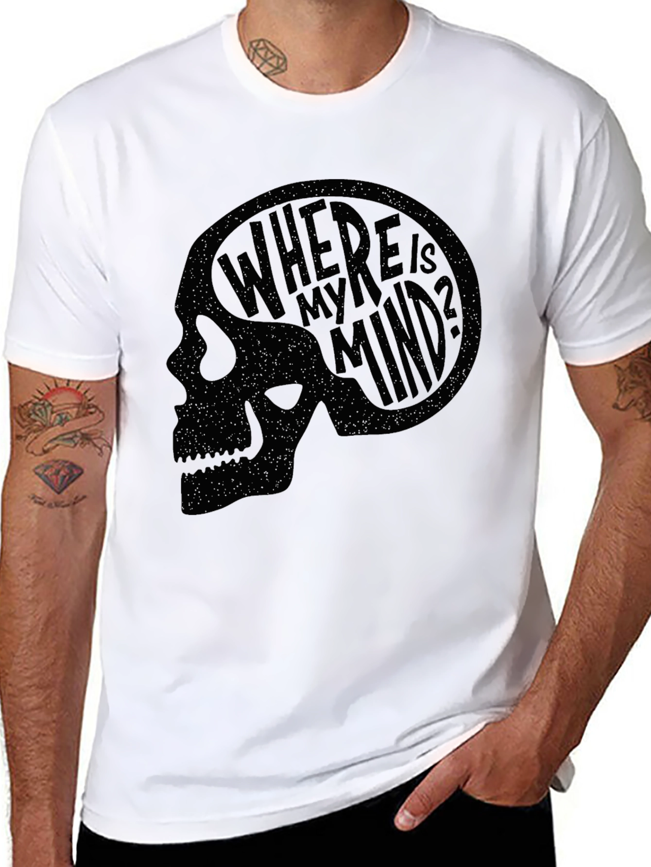 Skull Mind T-Shirt - Graphic Tee