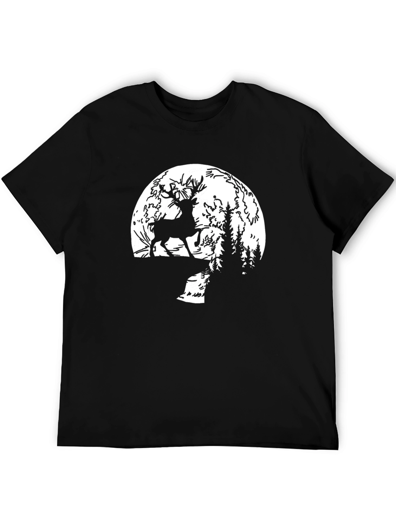 Deer Silhouette Graphic Tee