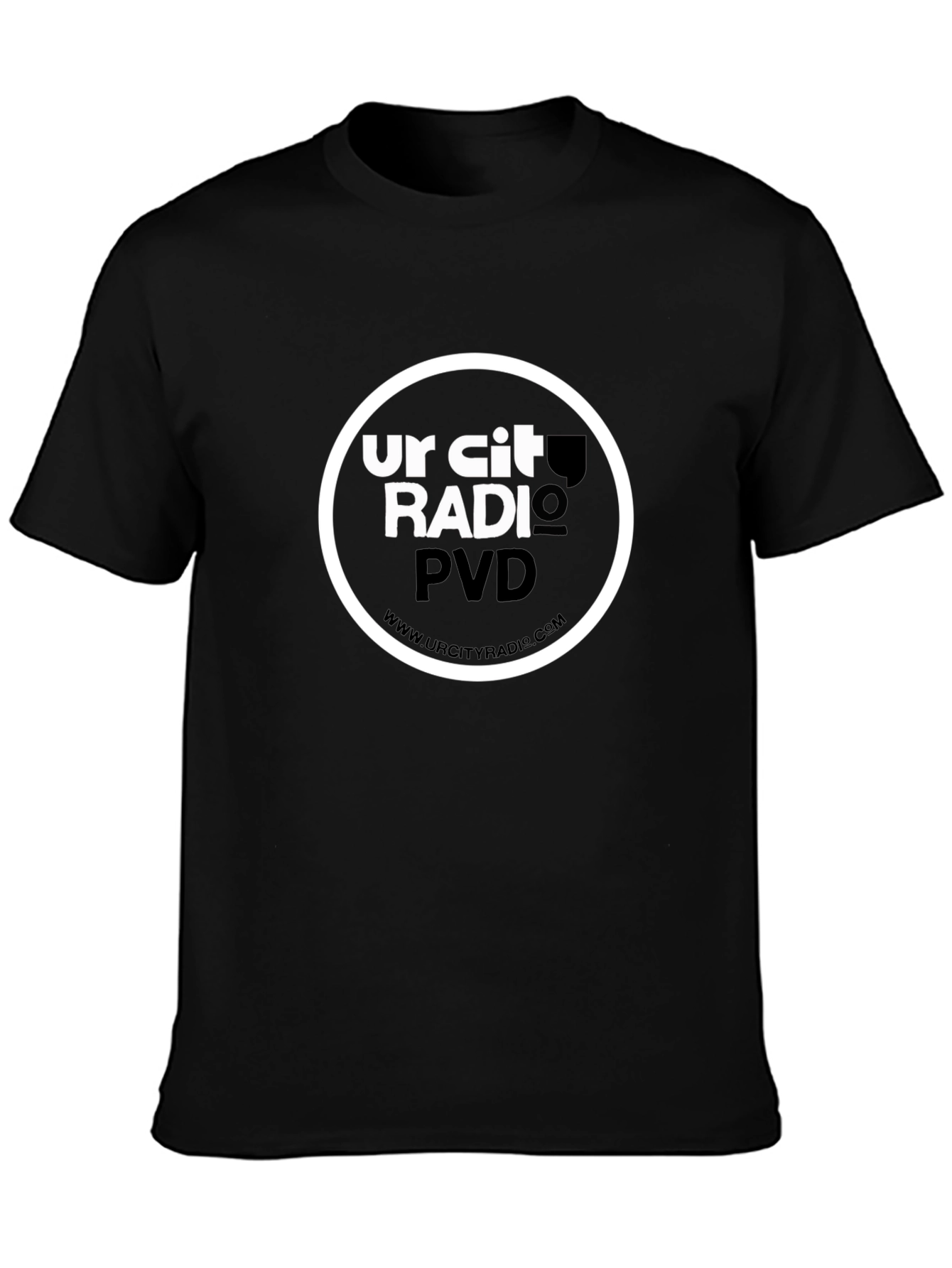 Ur City Radio PVD Black Graphic Tee