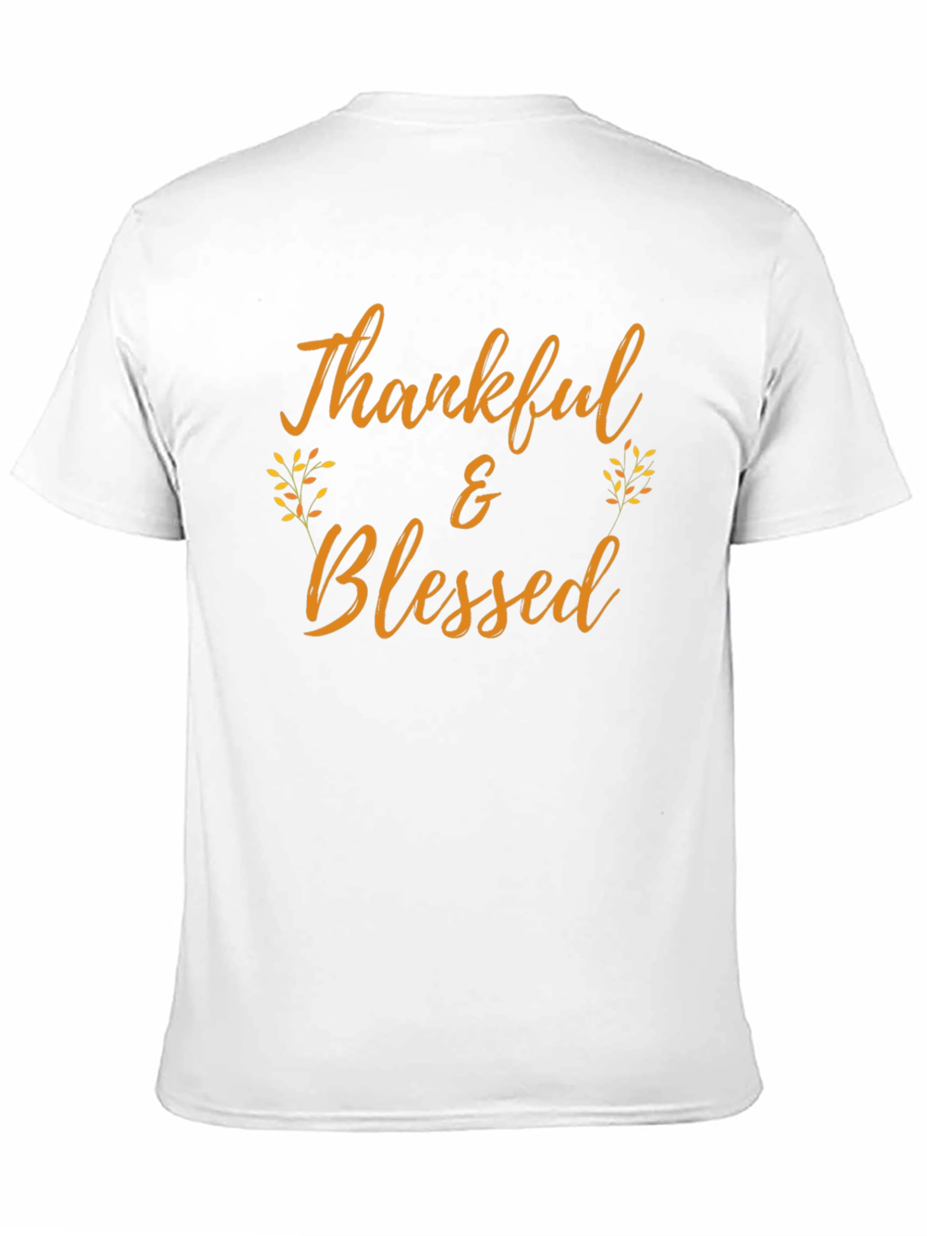 Thankful & Blessed Graphic T-Shirt
