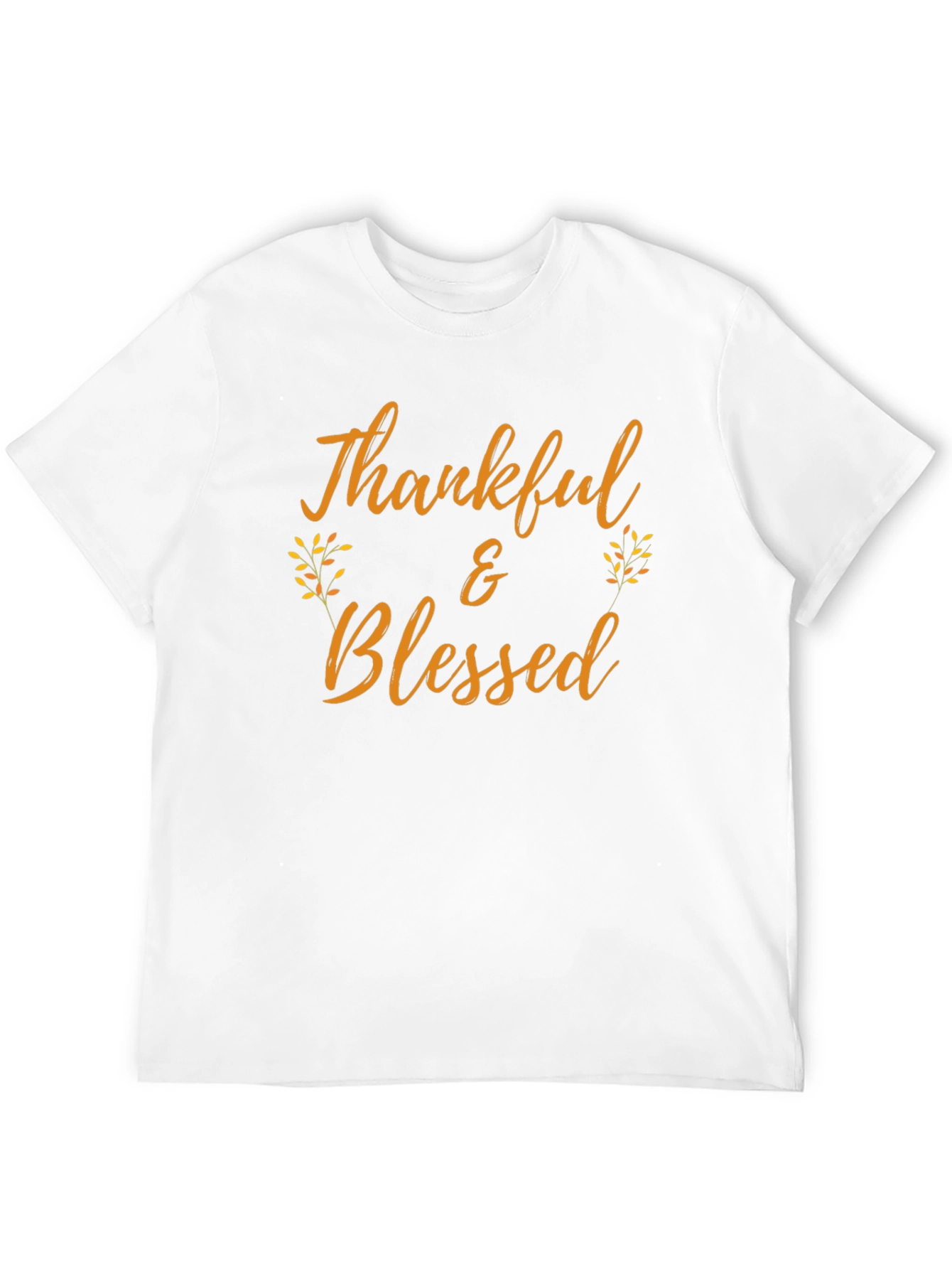 Thankful & Blessed Graphic T-Shirt